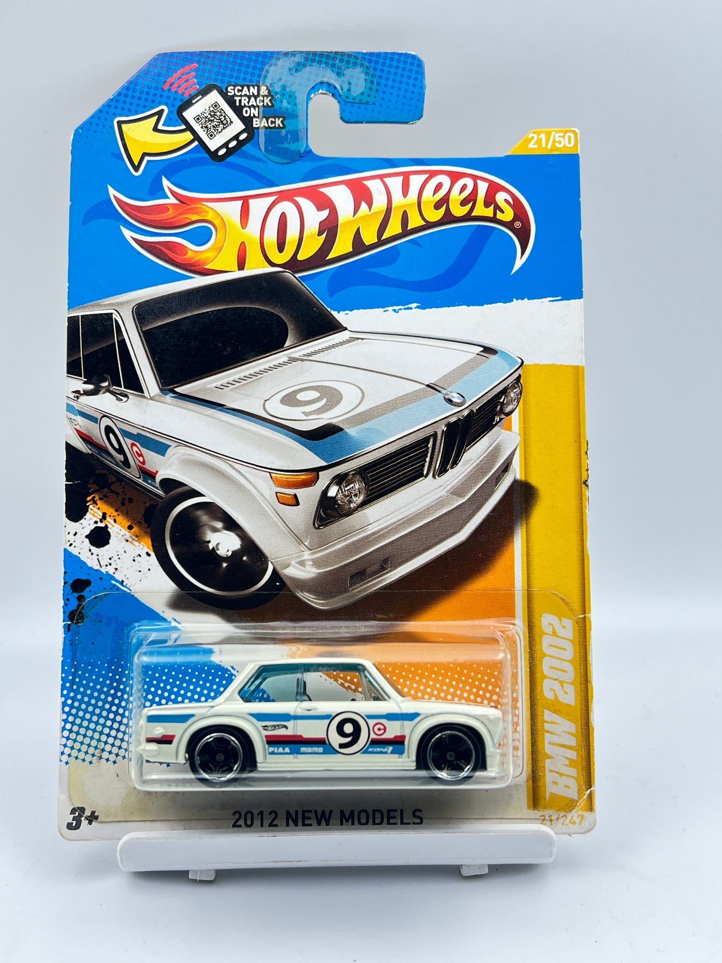 HOT WHEELS - BMW 2002 - WHITE - 6A