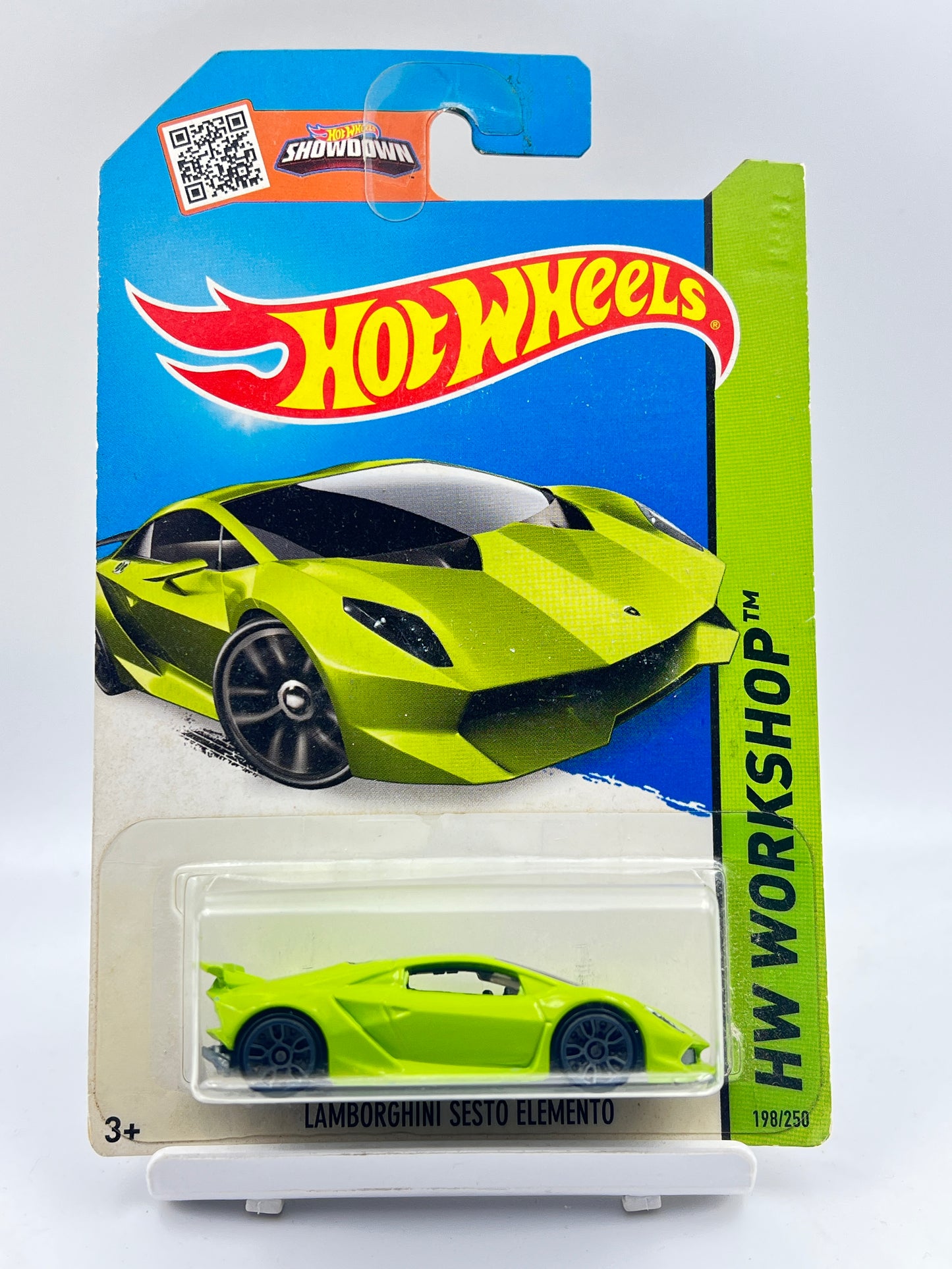 HOT WHEELS - LAMBORGHINI SESTO ELEMENTO - GREEN - 6D