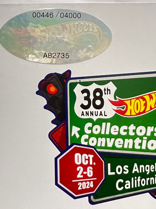 HOT WHEELS - 38TH ANNUAL HOT WHEELS COLLECTORS CONVENTION - DATSUN FAIRLADY 2000 - LIMITED EDITION (446/4000) ONLY - MATT GABE