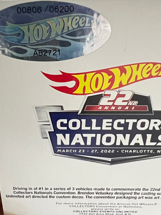 HOT WHEELS - 22ND ANNUAL COLLECTORS NATIONALS - 70 2WD CHEVY BLAZER - LIMITED EDITION (806/6200)