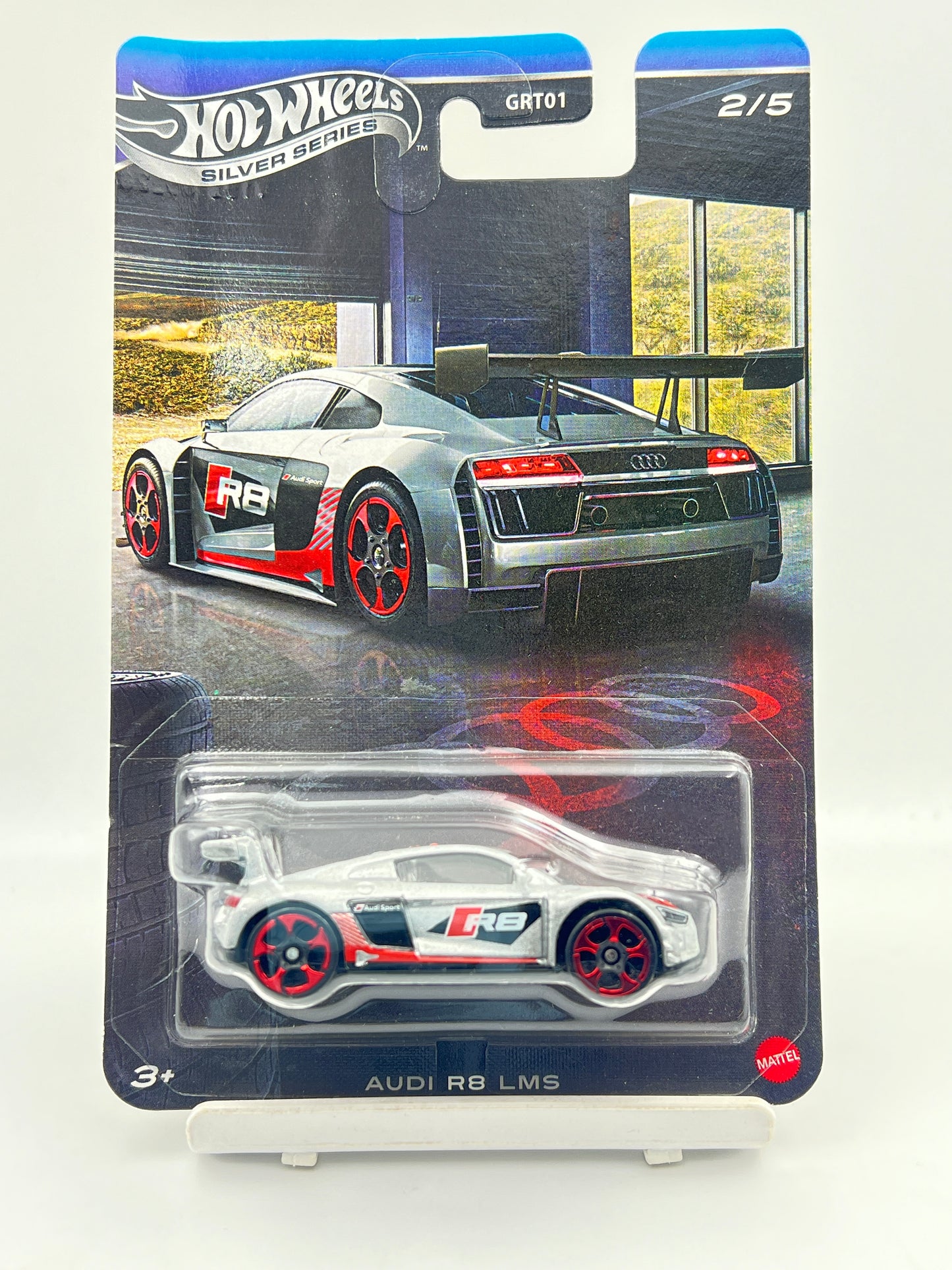 CREASED - HOT WHEELS - AUDI R8 LMS - 4E