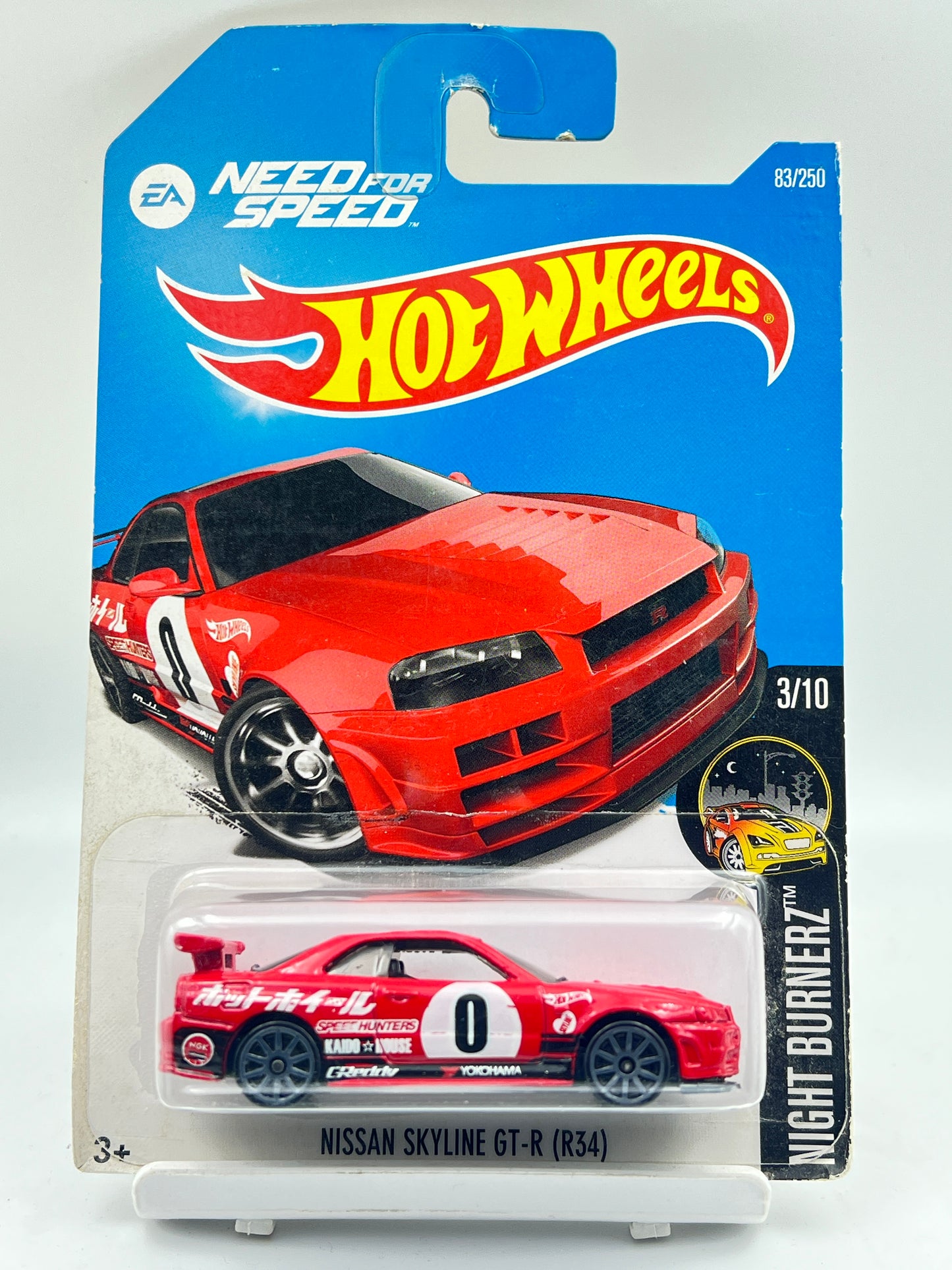 HOT WHEELS - NISSAN SKYLINE GT-R (R34) - 4B