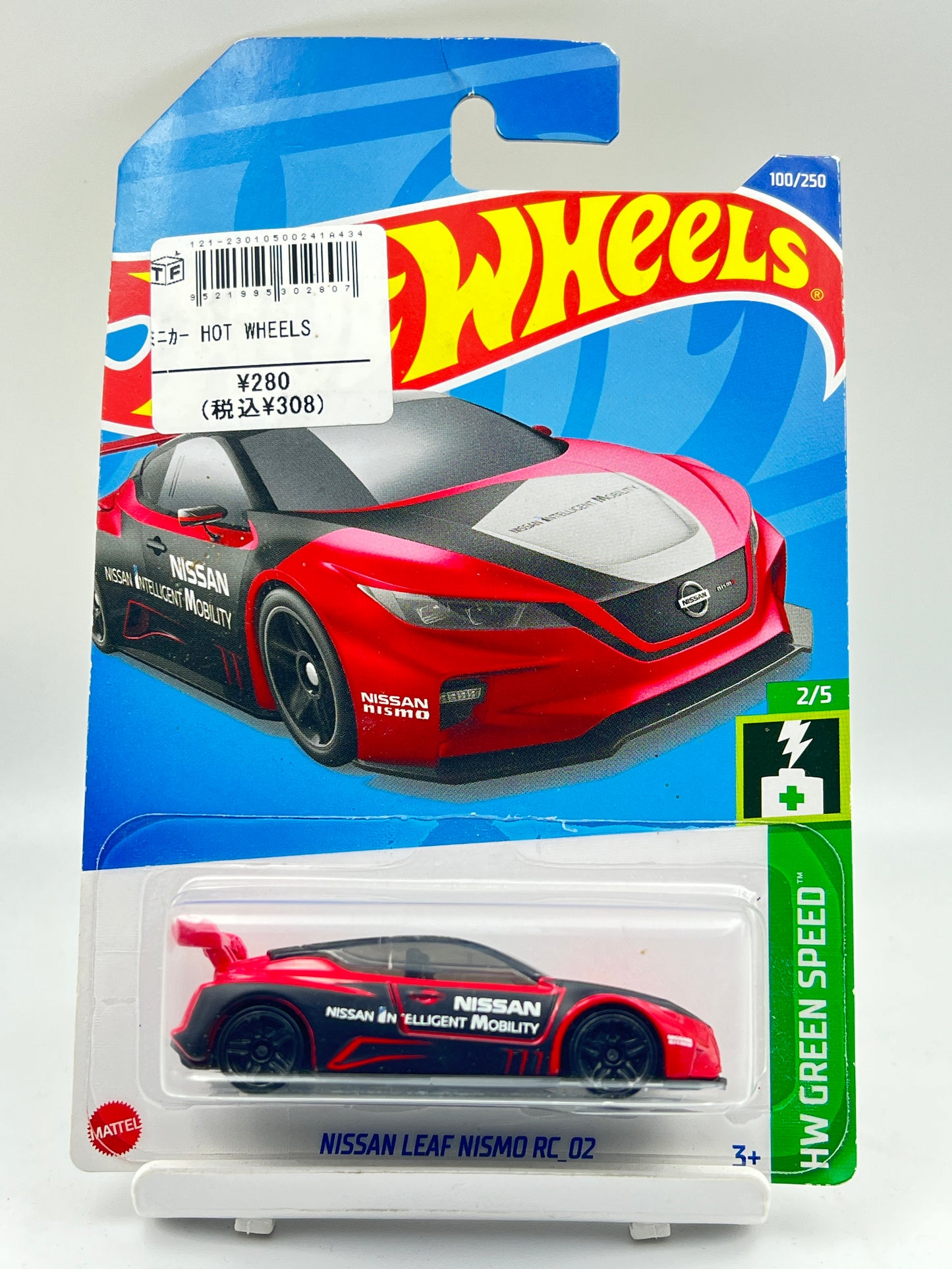 HOT WHEELS - NISSAN LEAF NISMO RC_02 - RED - 4A