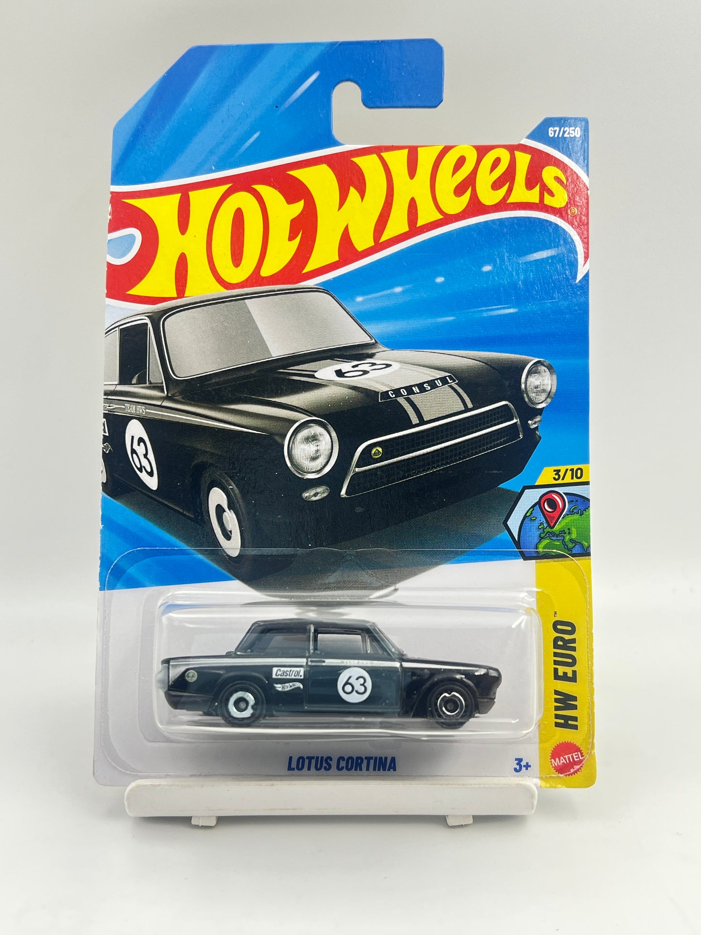 HOT WHEELS - LOTUS CORTINA - BLACK - 3B