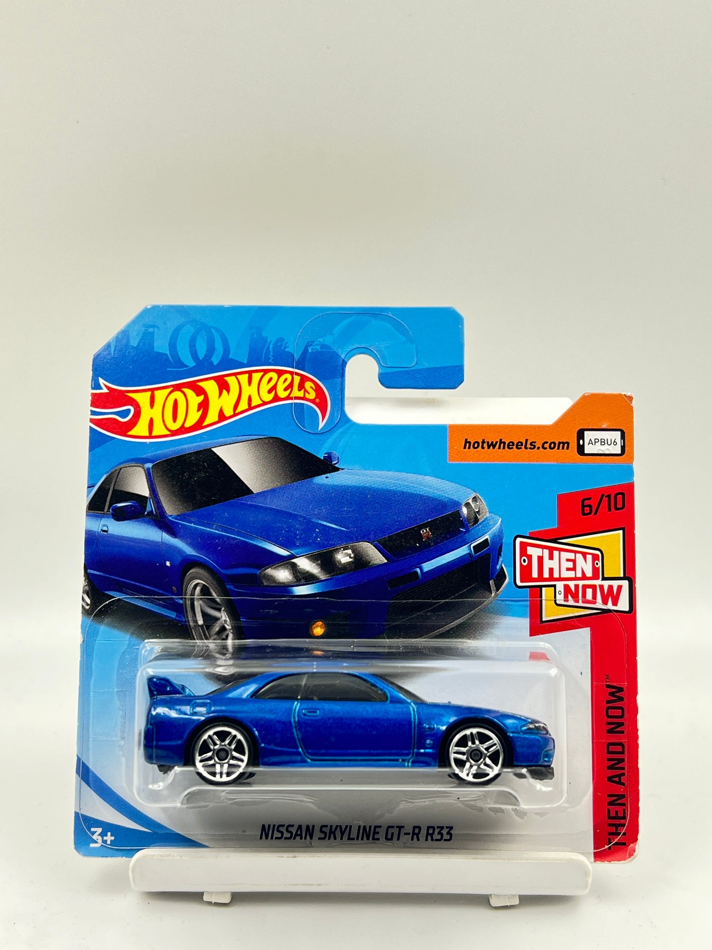 HOT WHEELS - NISSAN SKYLINE GT-R R33 - BLUE - 4E