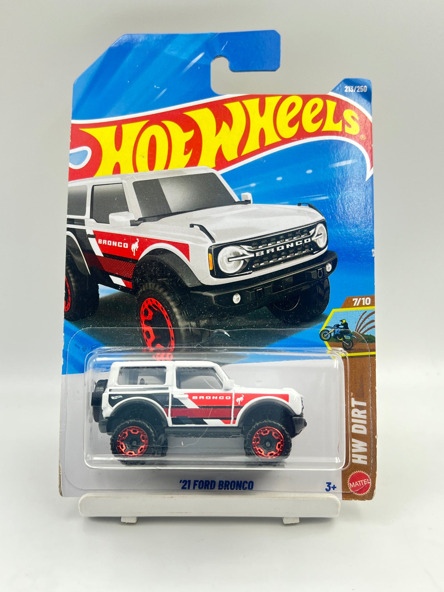 MILD CREASE - HOT WHEELS - 21 FORD BRONCO - 3B