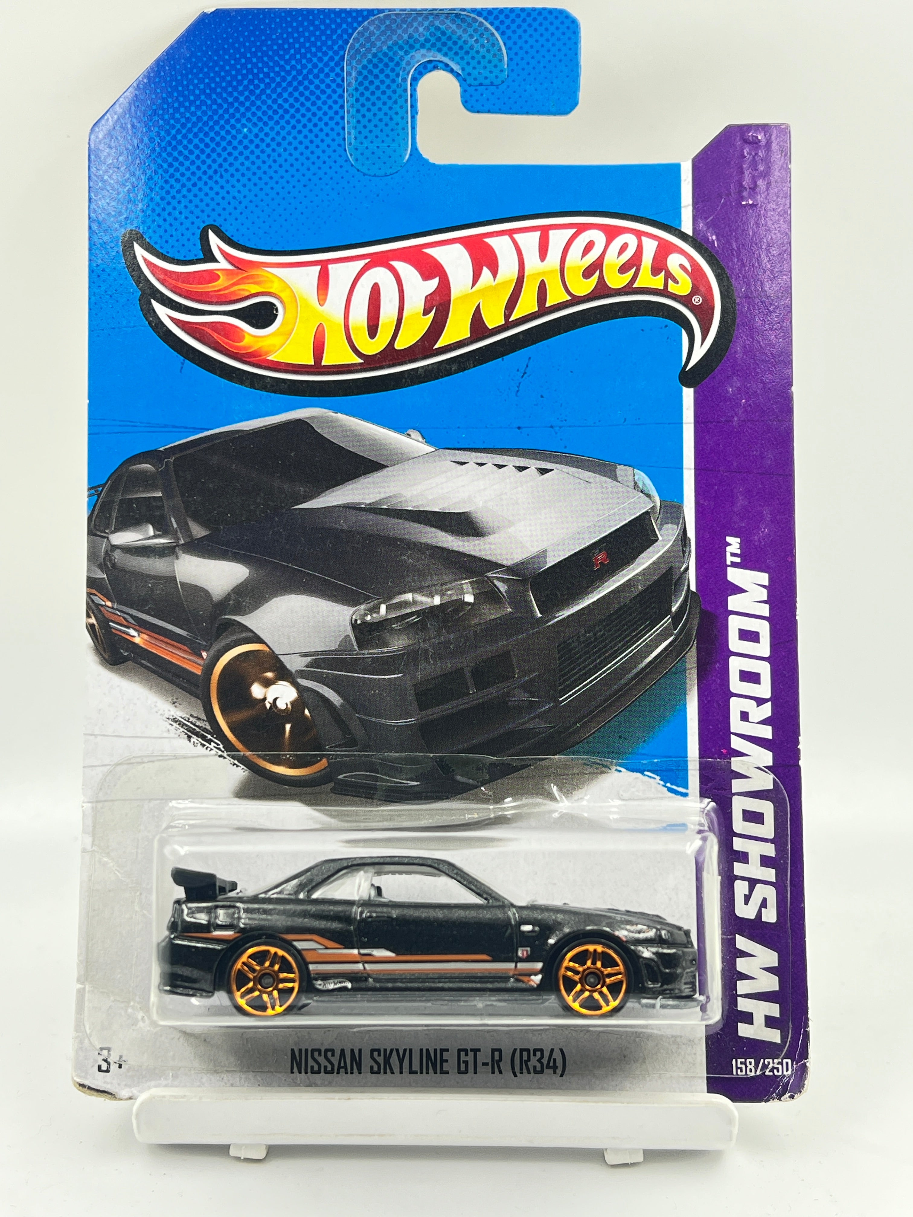 HOT WHEELS - NISSAN SKYLINE GT-R (R34) - BLACK - 6D – Its Fun