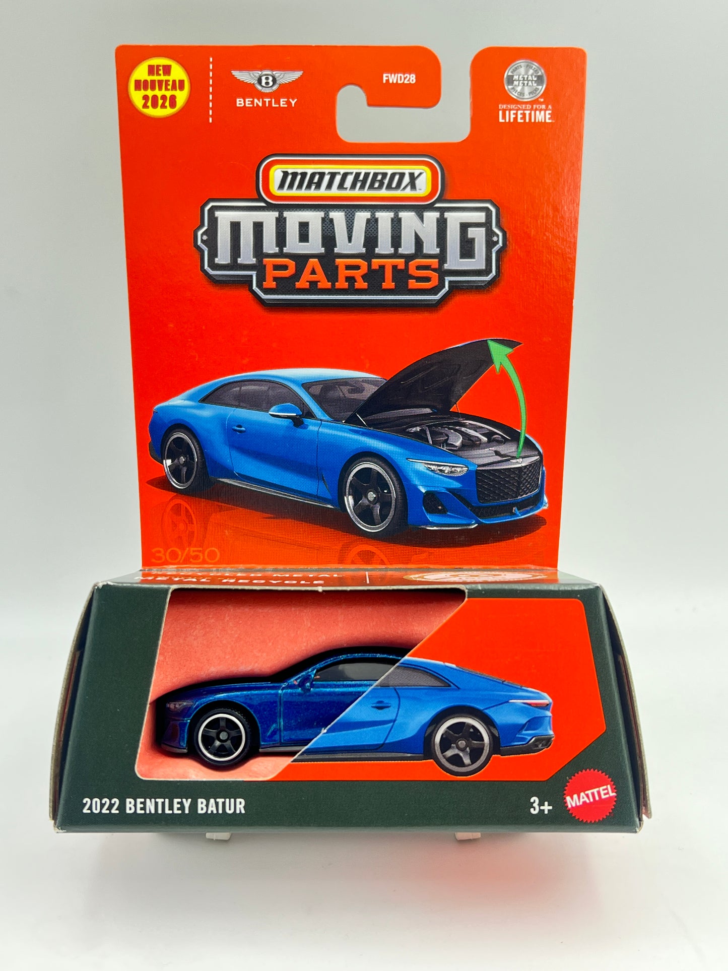 MATCHBOX - MOVING PARTS - 2022 BENTLEY BATUR - 1G