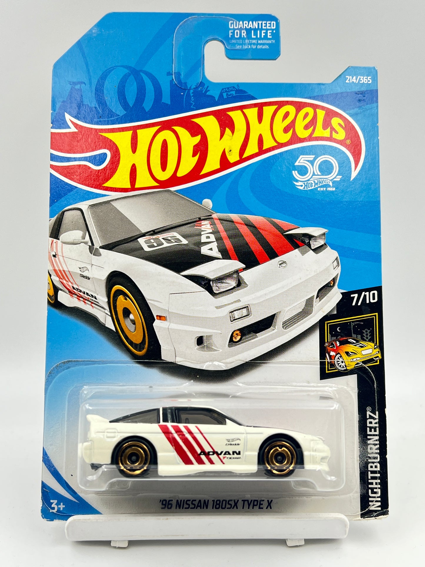 HOT WHEELS - 96 NISSAN 180SX TYPE X - 1A