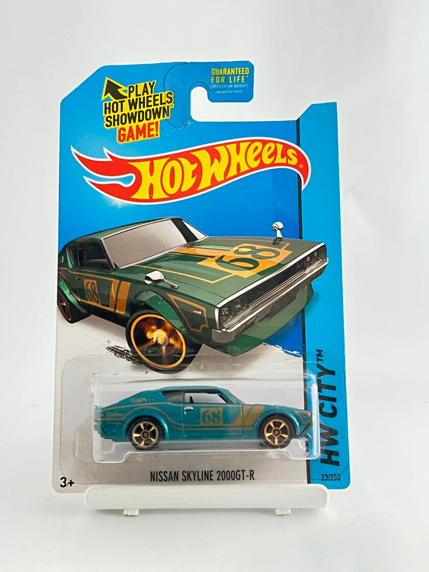 NISSAN SKYLINE 2000GT-R - SLIGHT CREASE AT TOP - 2A - Its Fun- Hot wheels - matchbox - diecast