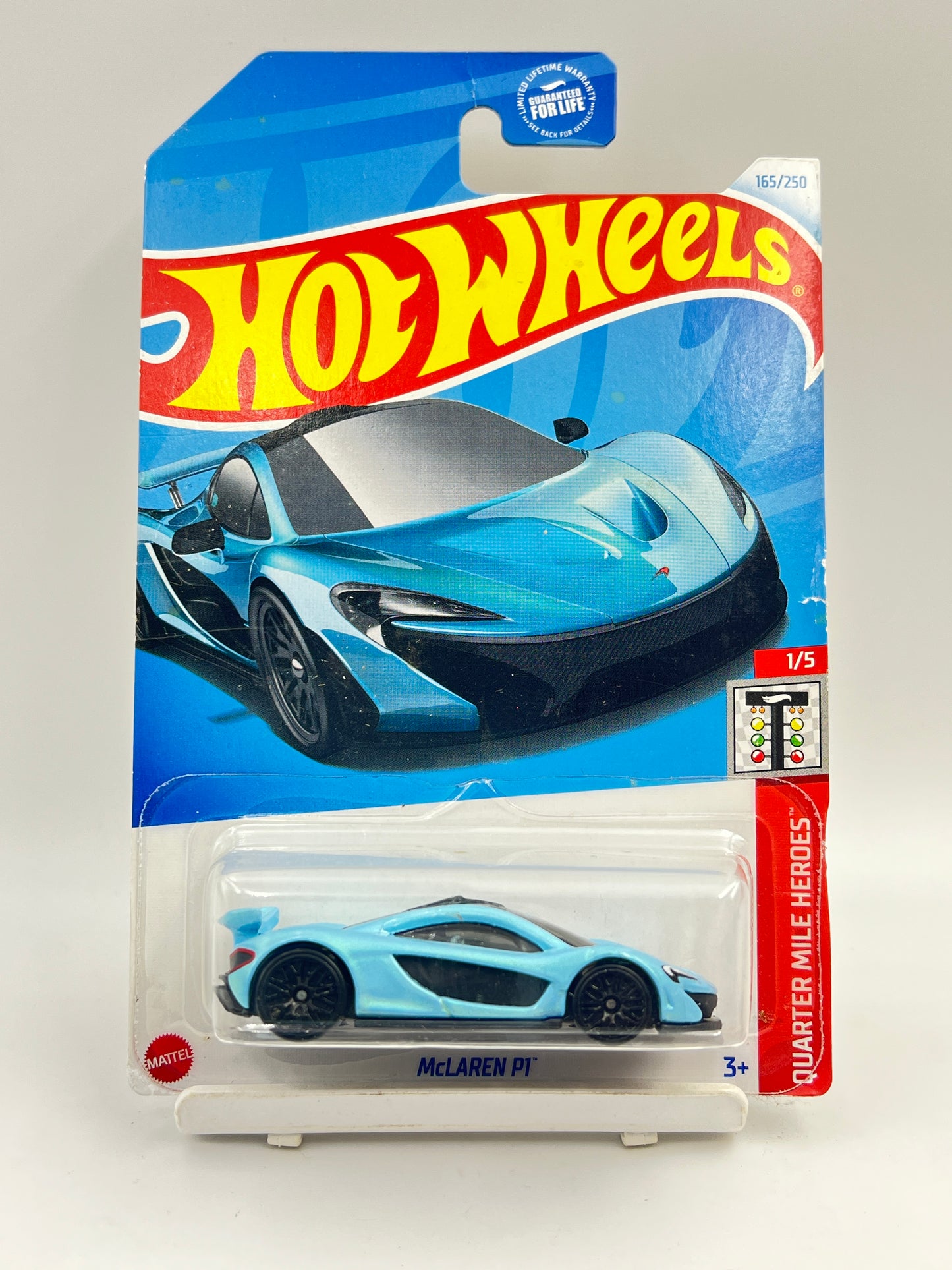 MILD CARD DAMAGE - HOT WHEELS - MCLAREN P1 - 2A