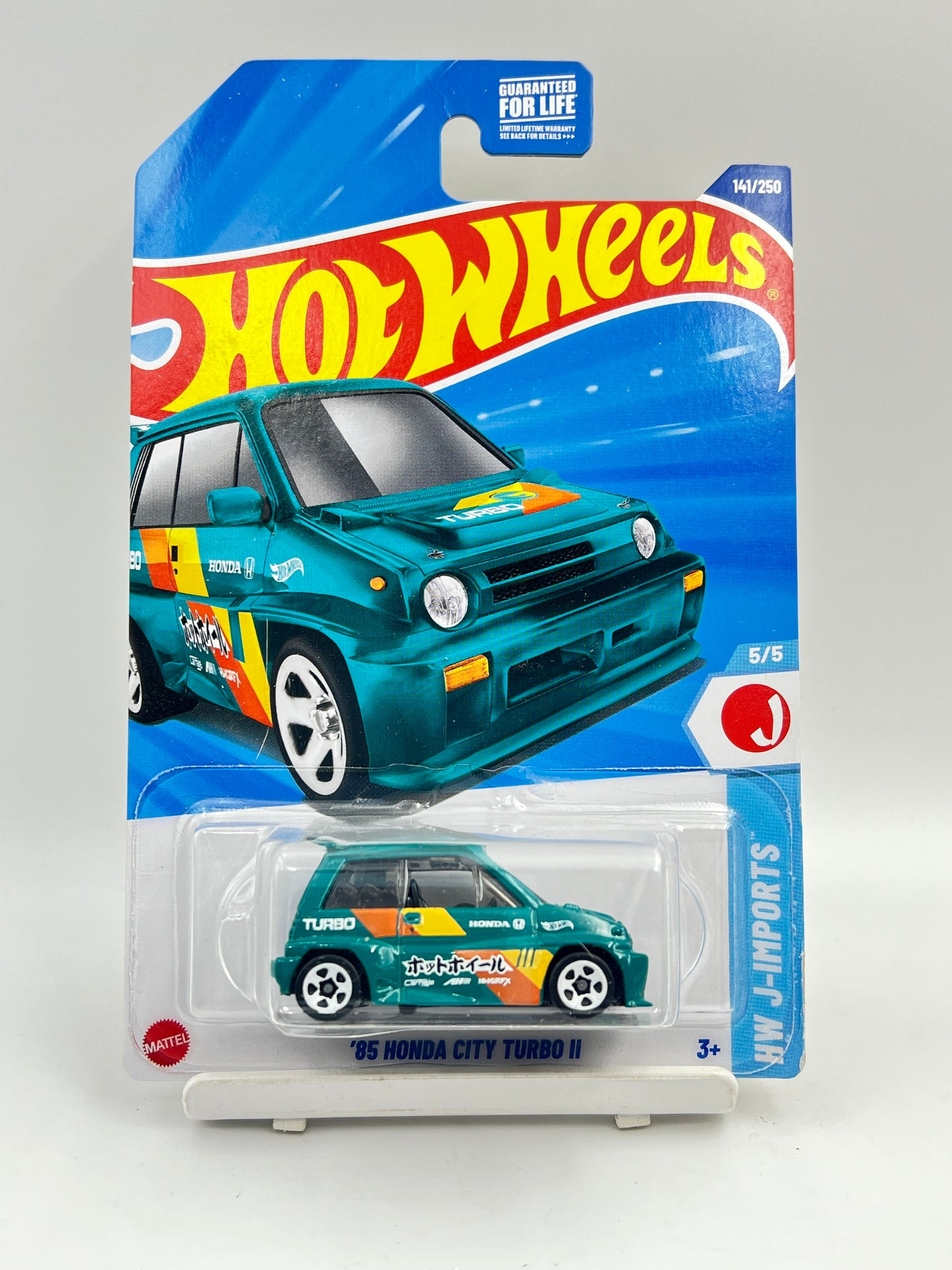 MILD SOFT CORNER - TREASURE HUNT - HOT WHEELS - 85 HONDA CITY TURBO II - 2D