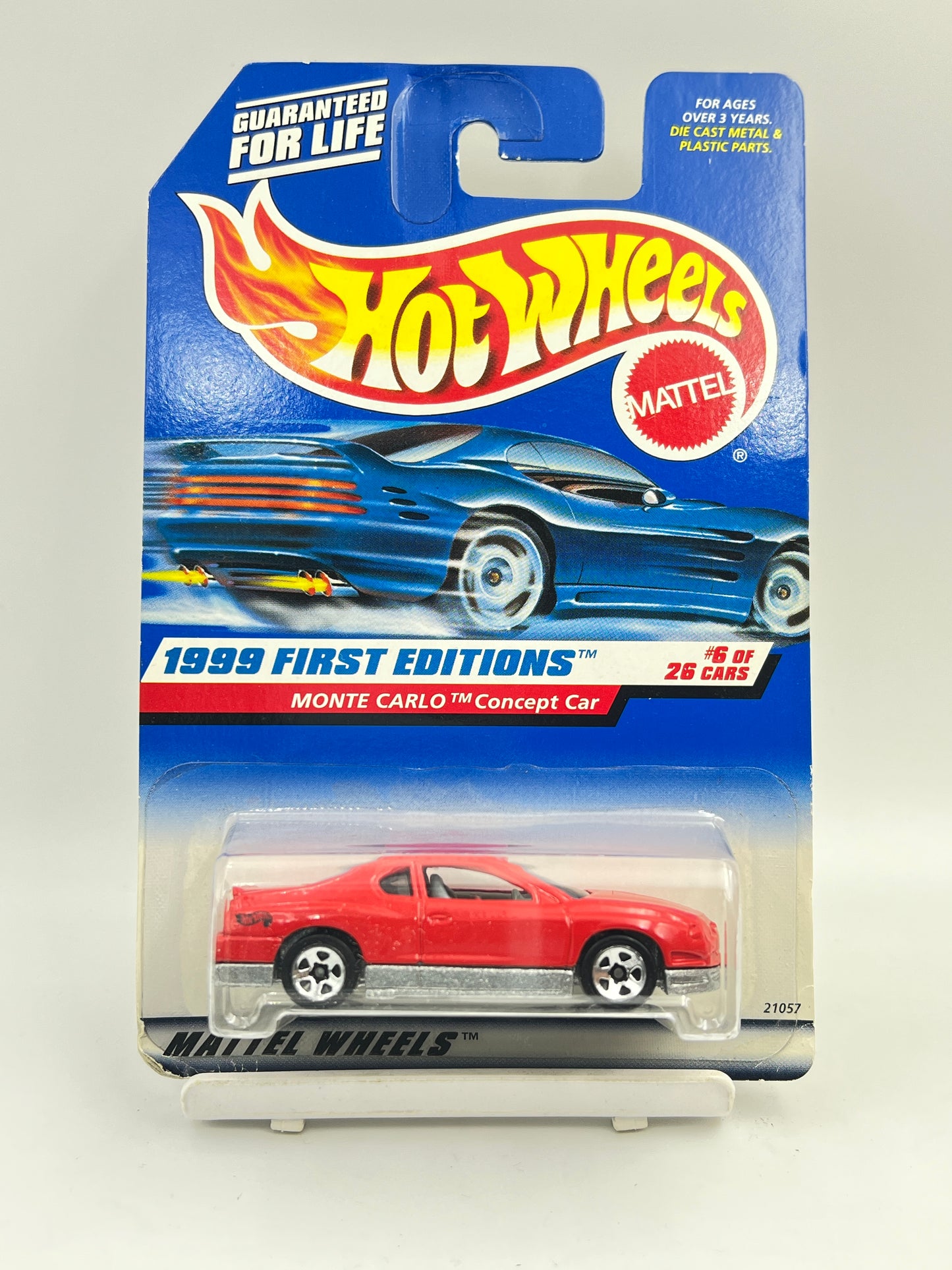 FULL METAL - HOT WHEELS - SOFT CORNERS - MONTE CARLO CONCEPT CAR - RED - 3C