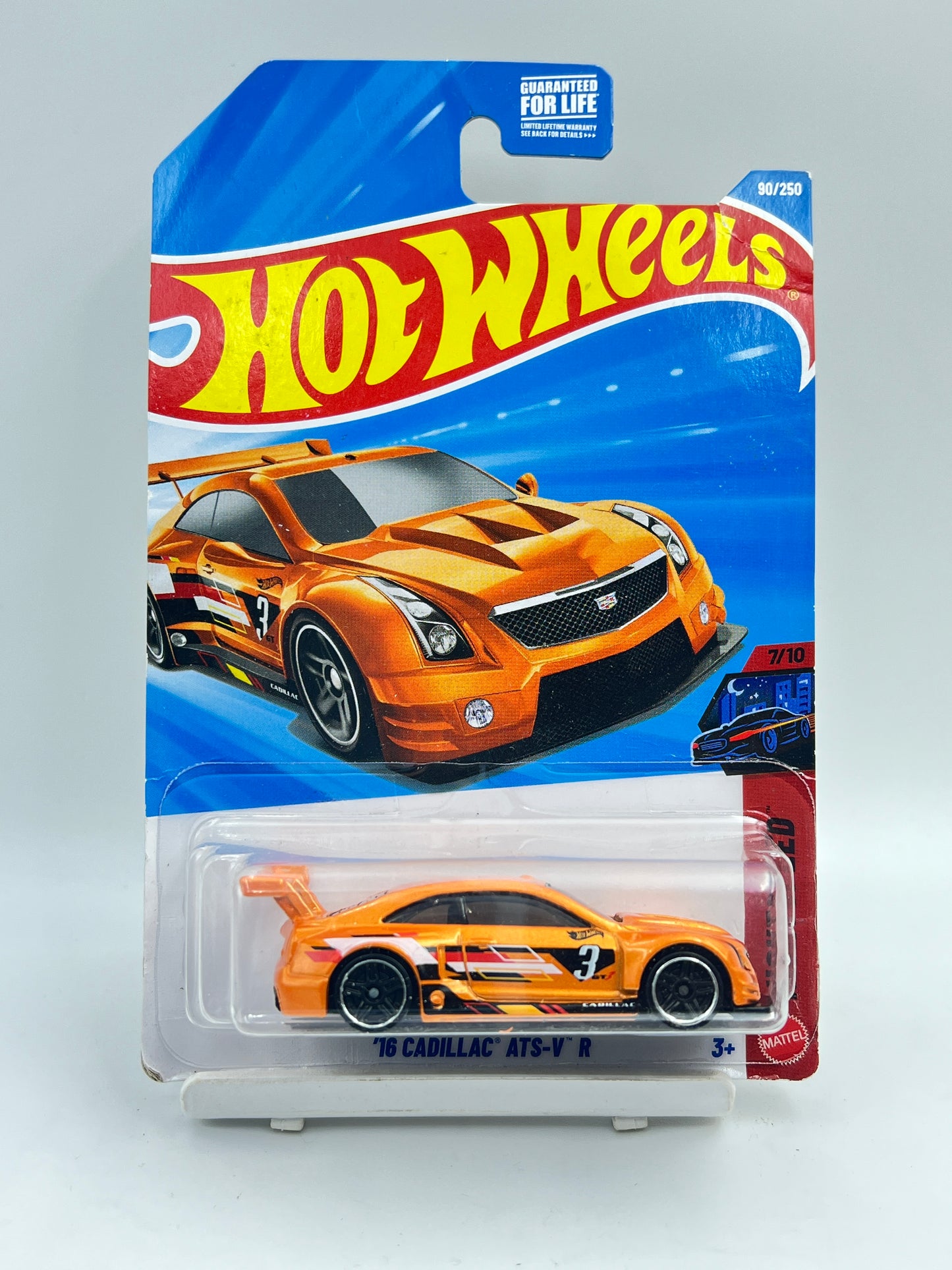 SOFT CORNERS - IMPORTED - HOT WHEELS - 16 CADILLAC ATS-V R - 3C