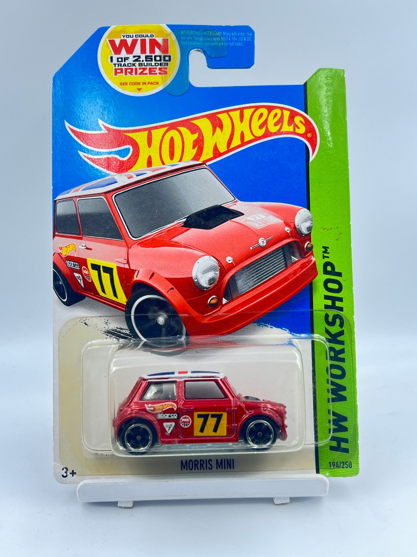 FULL METAL - HOT WHEELS - MORRIS MINI - RED - 1D