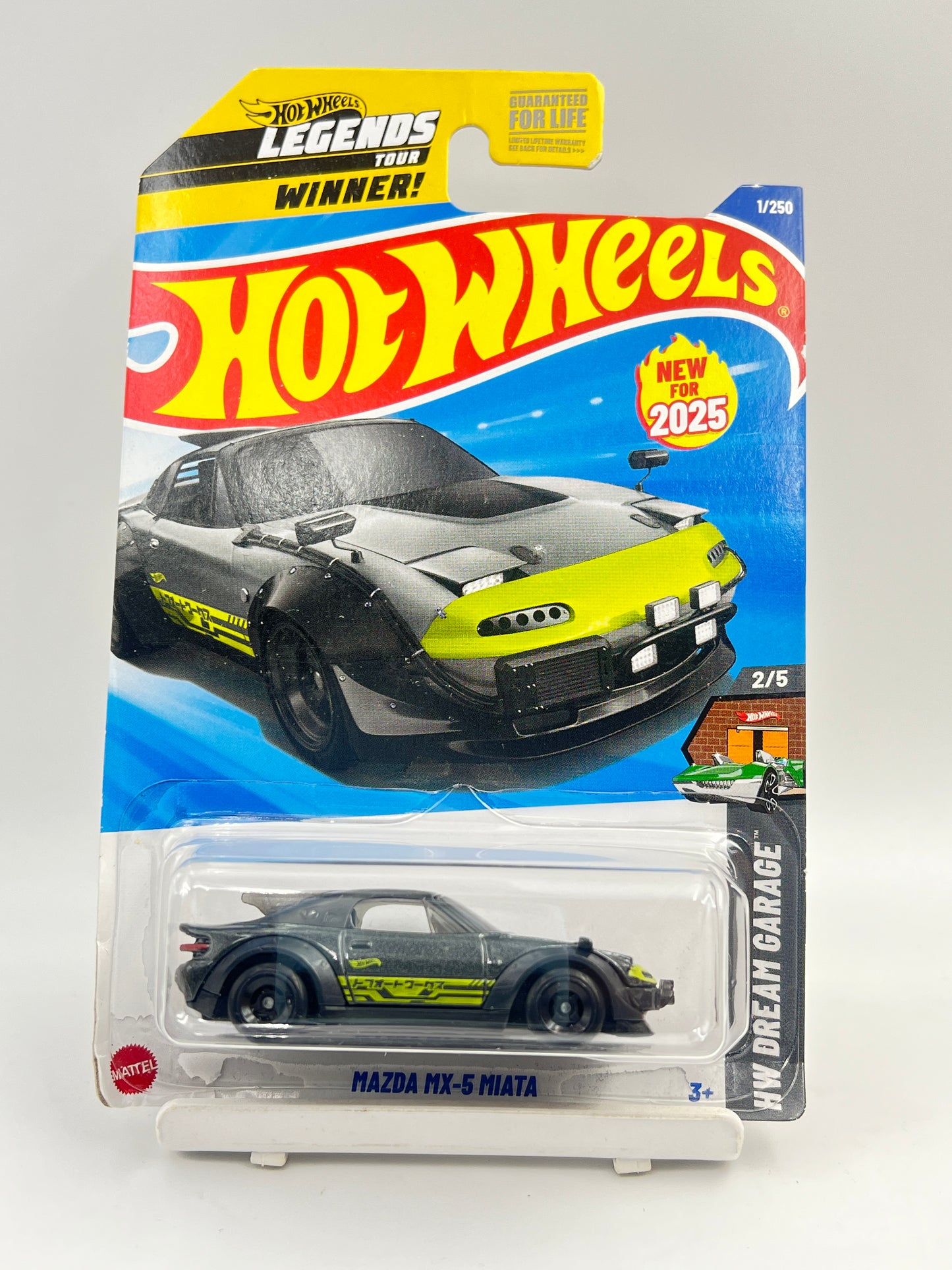 SOFT CORNERS - IMPORTED - HOT WHEELS - MAZDA MX-5 MIATA - LEGENDS TOUR - 3A
