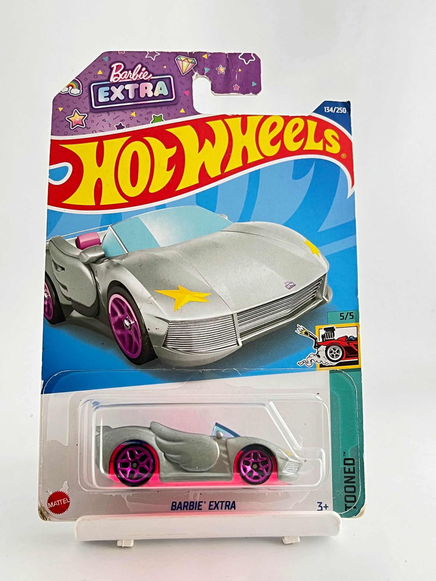 BARBIE EXTRA - GREY - SOFT CORNERS IN CARD -IMPORTED- 1B - Its Fun