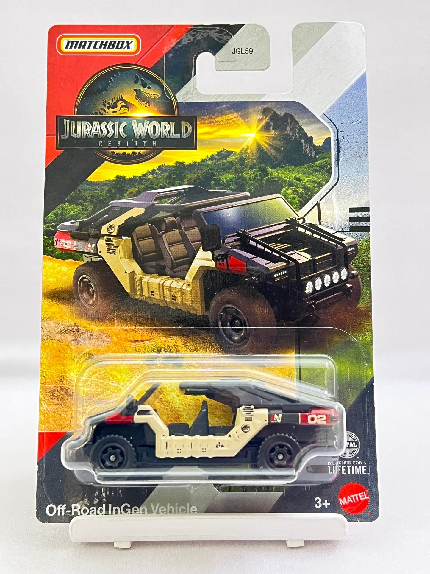 MATCHBOX JURASSIC WORLD - OFF ROAD INGEN VEHICLE - ZX2 - Its Fun