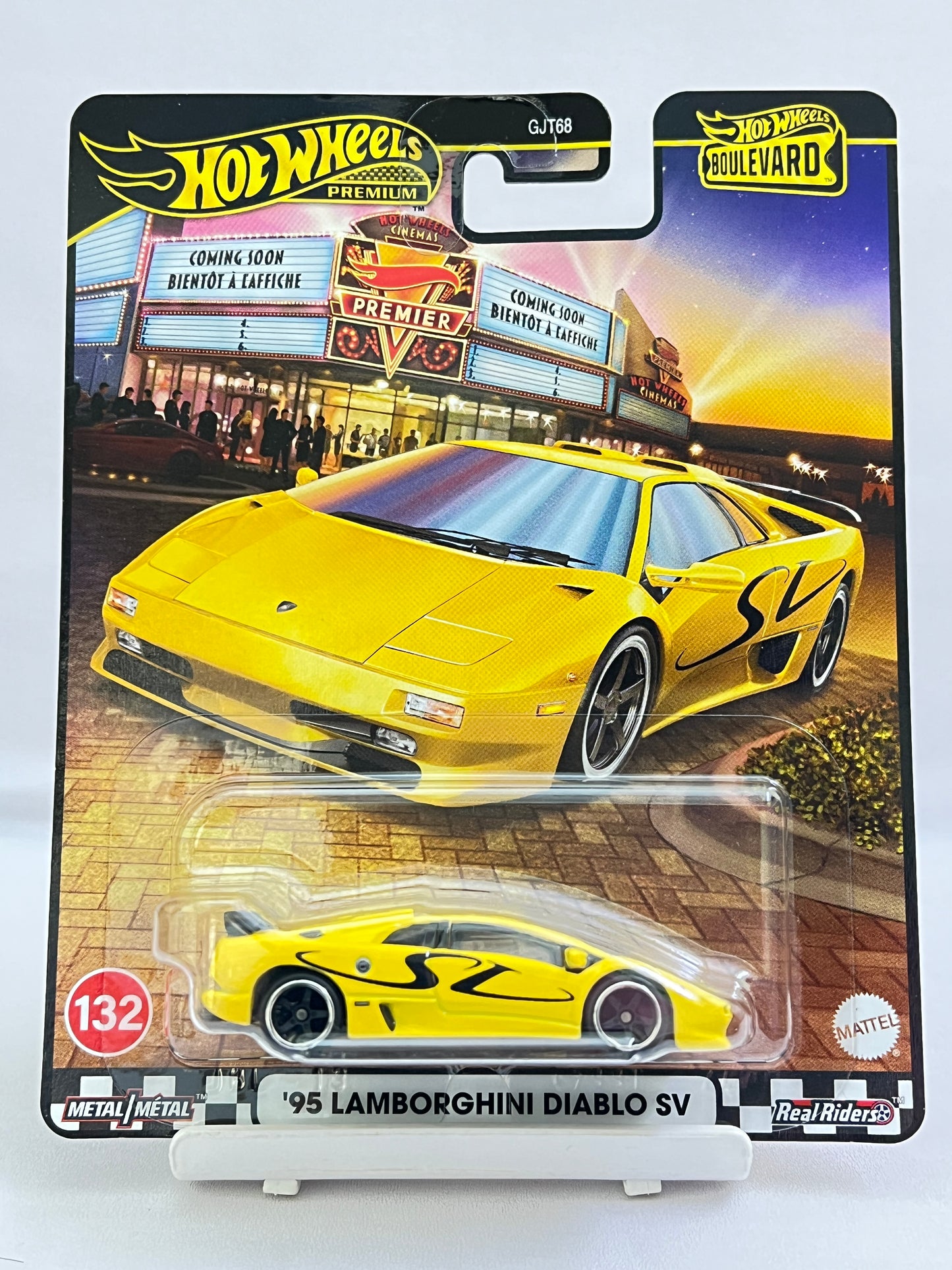 HOT WHEELS PREMIUM - 95 LAMBORGHINI DIABLO SV - 5B