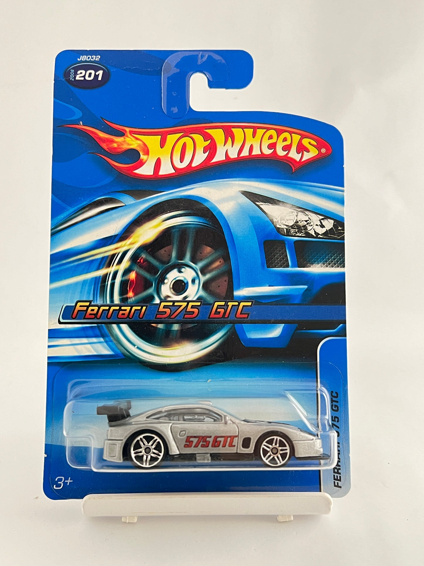 FERRARI 575 GTC - GREY - Its Fun- Hot wheels - matchbox - diecast