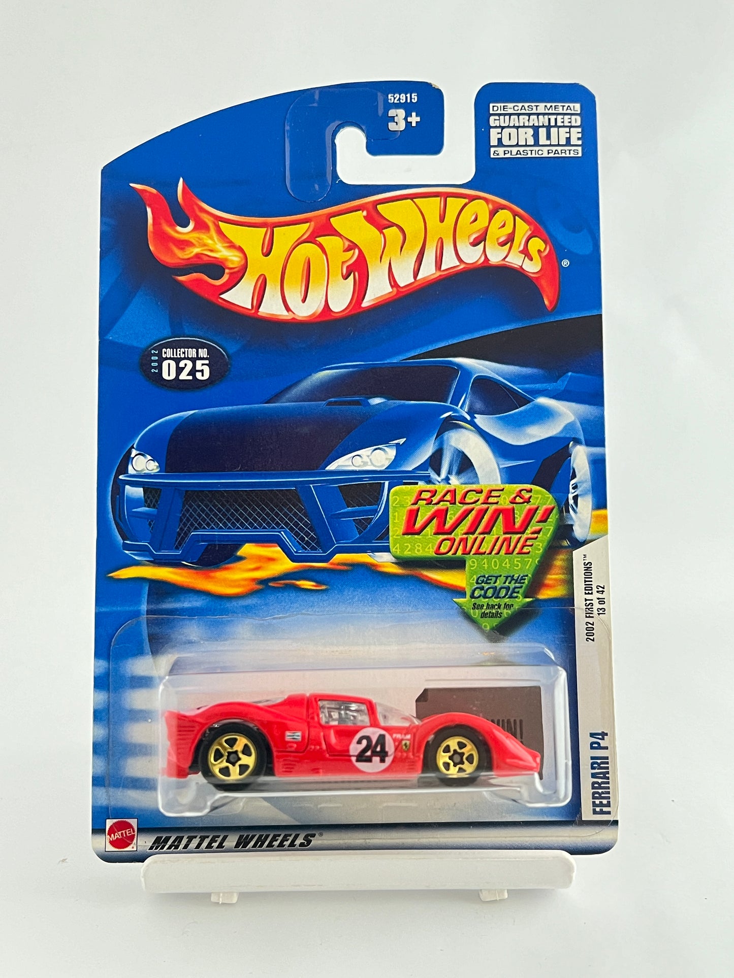 FERRARI P4 - RED - Its Fun- Hot wheels - matchbox - diecast