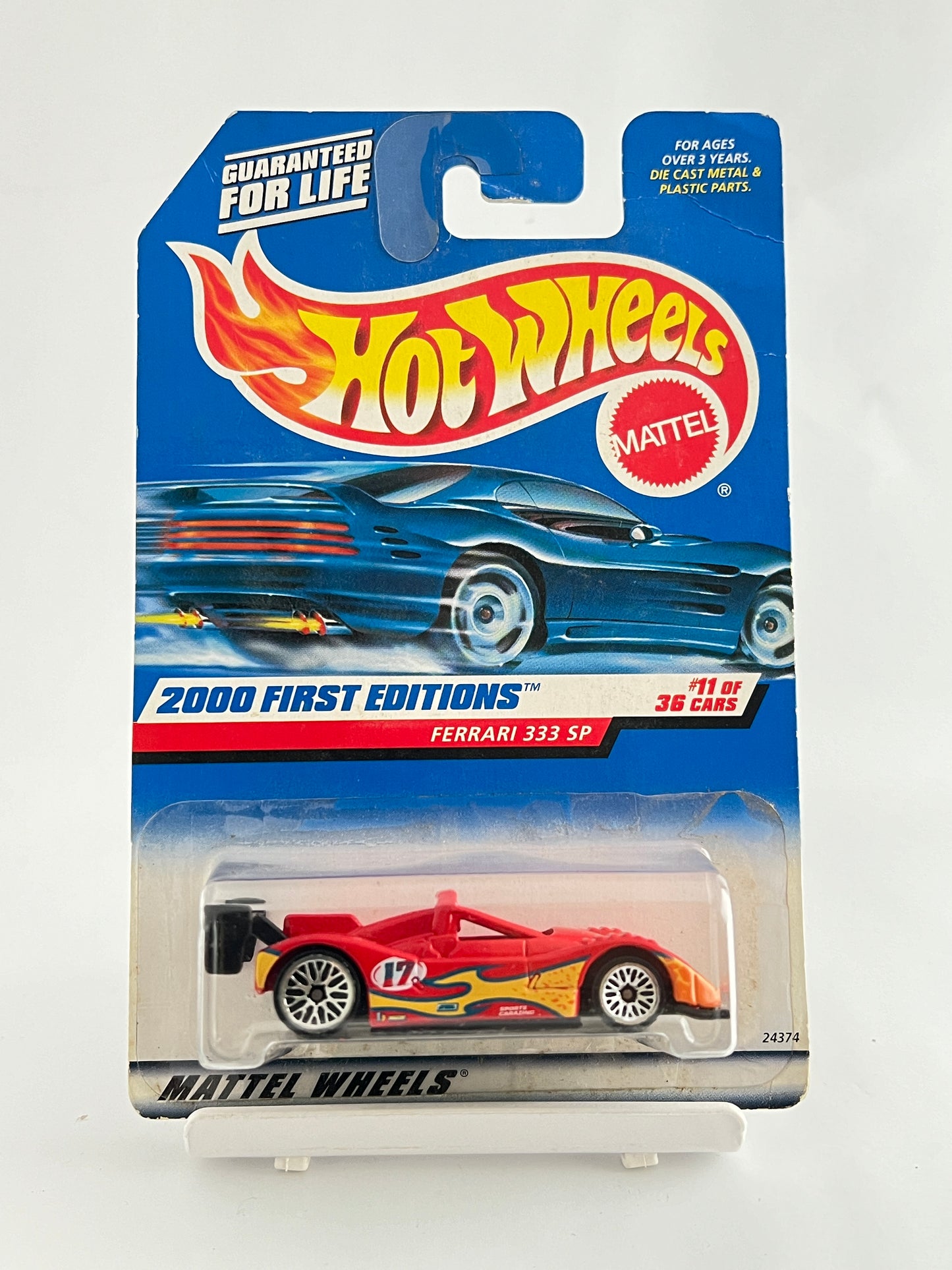FERRARI 333 SP - 2000 FIRST EDITIONS - RED - Its Fun- Hot wheels - matchbox - diecast