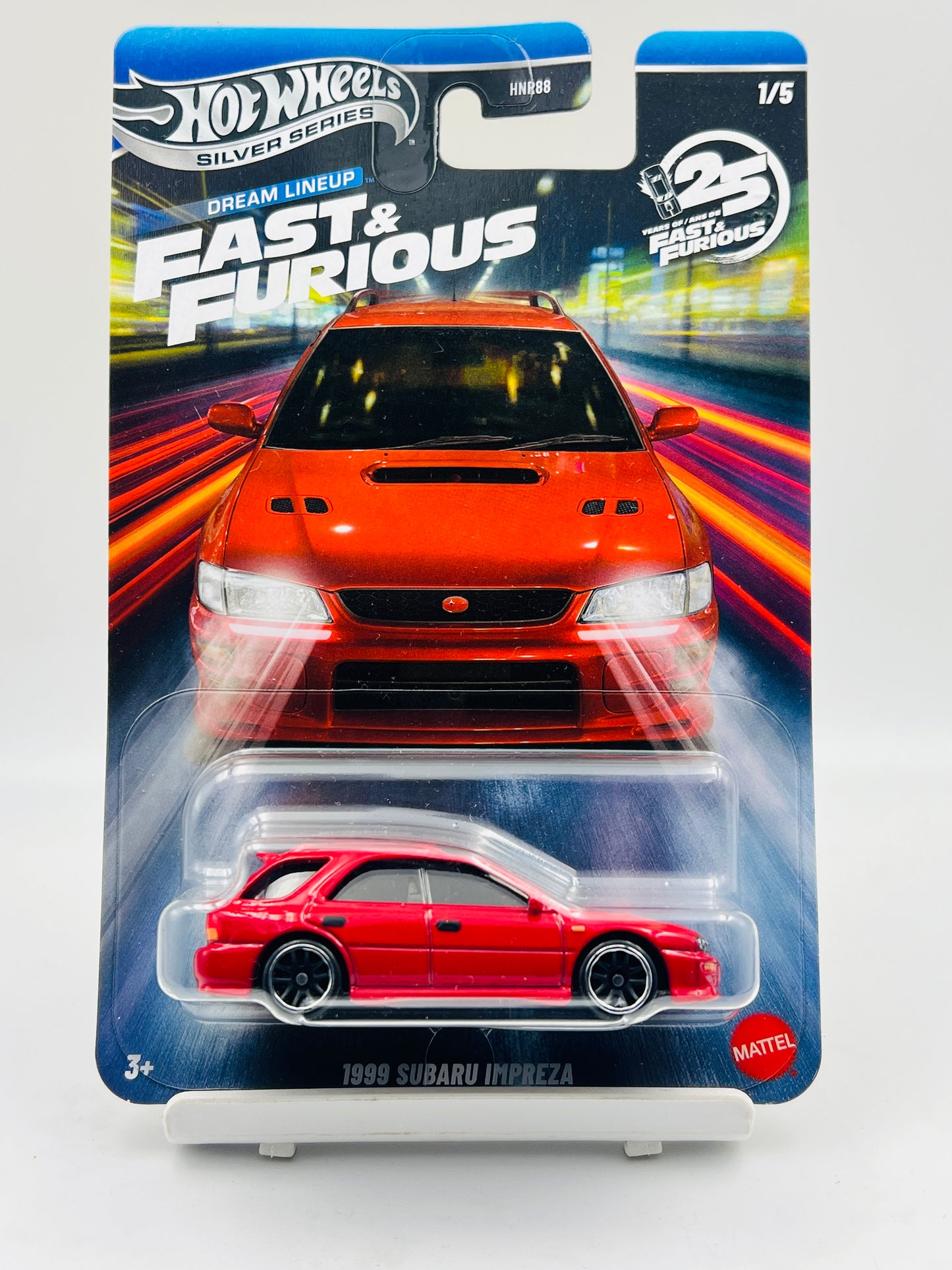 IMPORTED - HOT WHEELS - FAST AND FURIOUS - DREAM LINEUP - 1999 SUBARU IMPREZA - 4B
