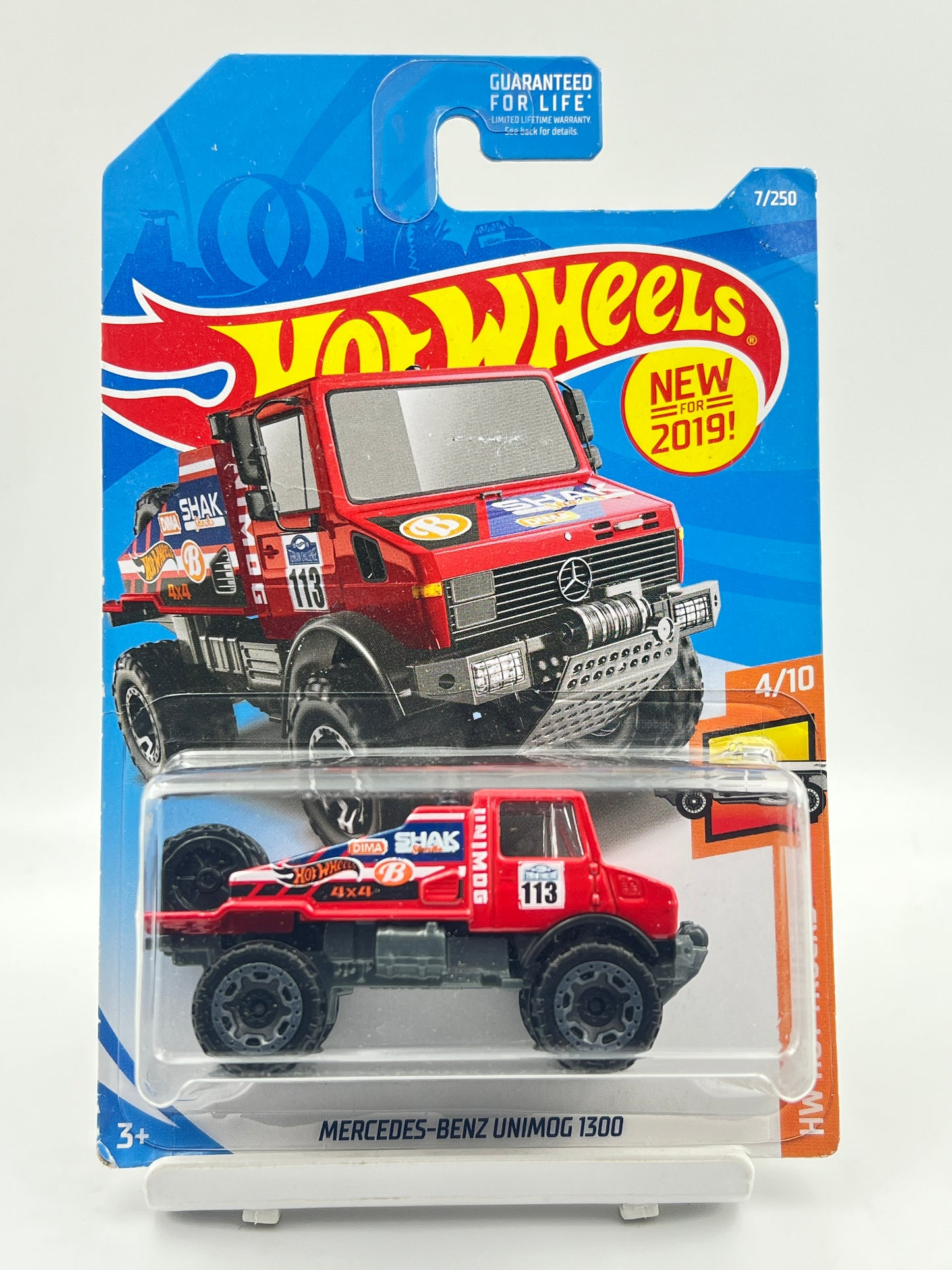 HOT WHEELS - MERCEDES BENZ UNIMOG 1300 - 3B