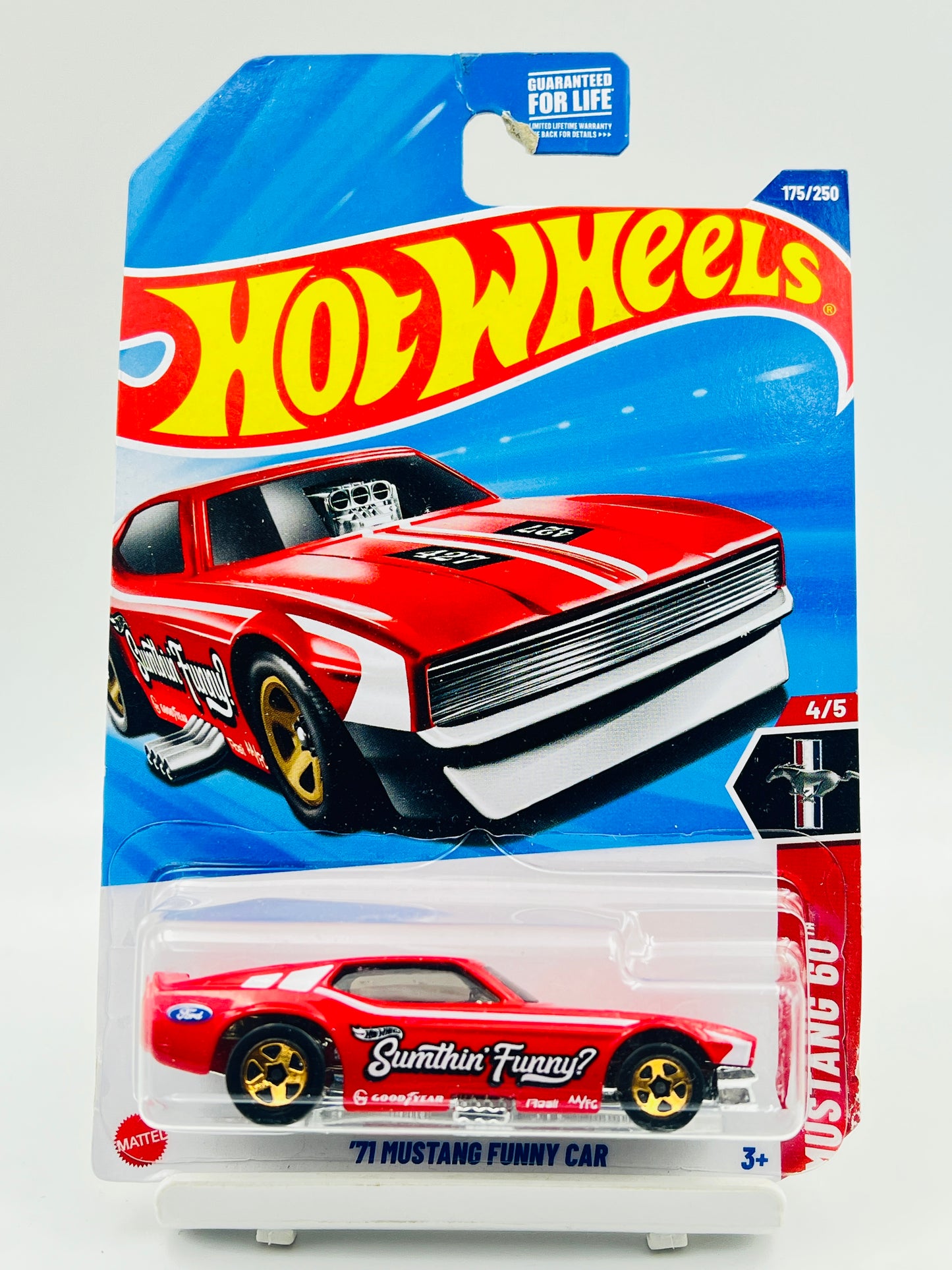 CREASED - 71 MUSTANG FUNNY CAR - 6A