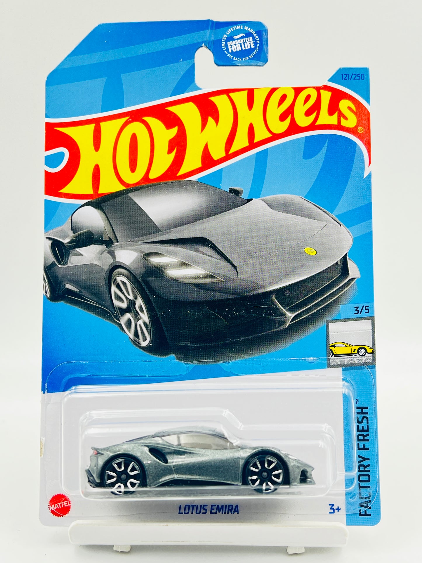 HOOK CREASE - IMPORTED - HOT WHEELS - LOTUS EMIRA - 6A