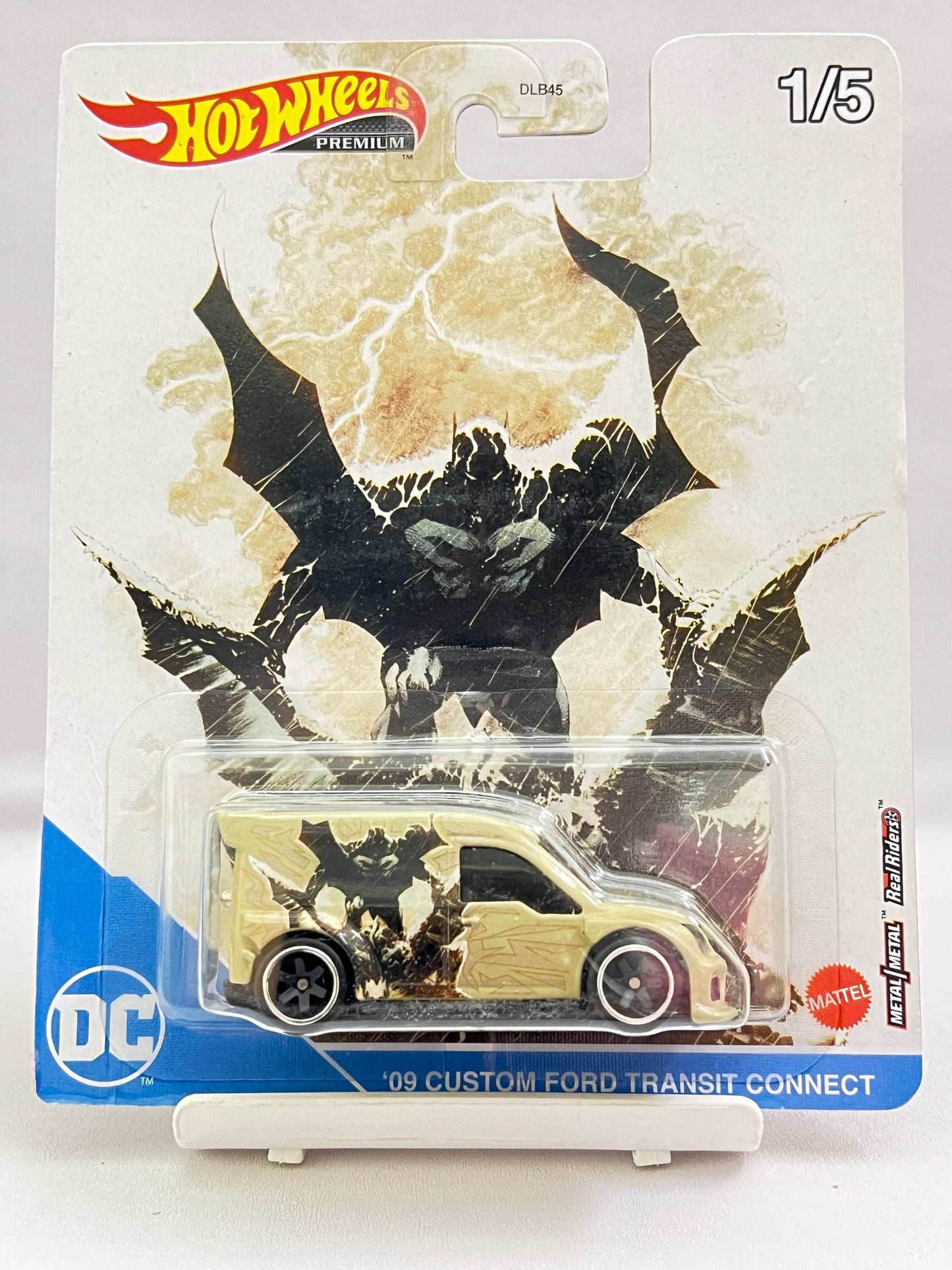 MILD CREASE HOT WHEELS - PREMIUM - 09 CUSTOM FORD TRANSIT CONNECT - 4F - Its Fun