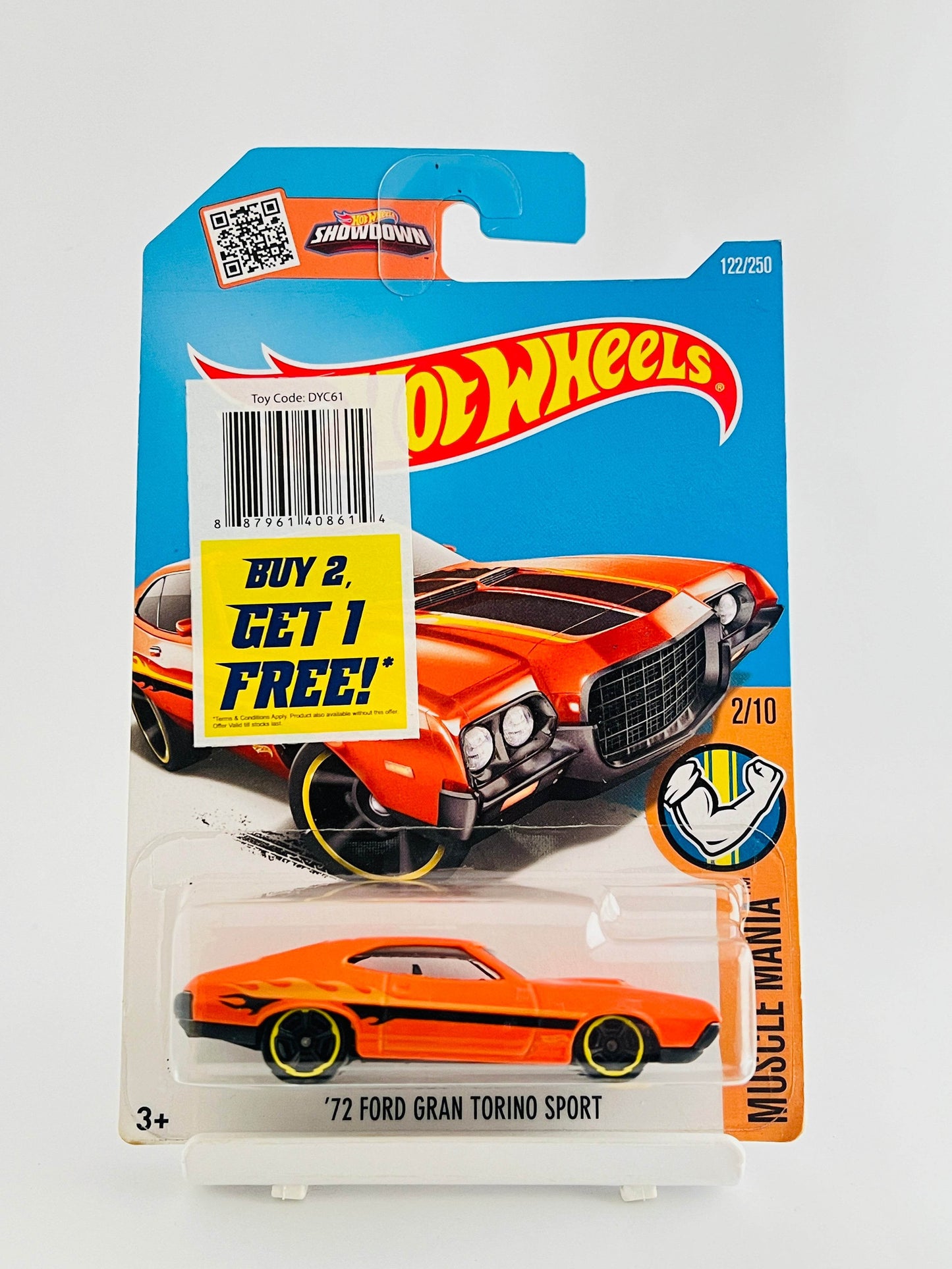 72 FORD GRAN TORINO SPORT - ORANGE - 3B - Its Fun