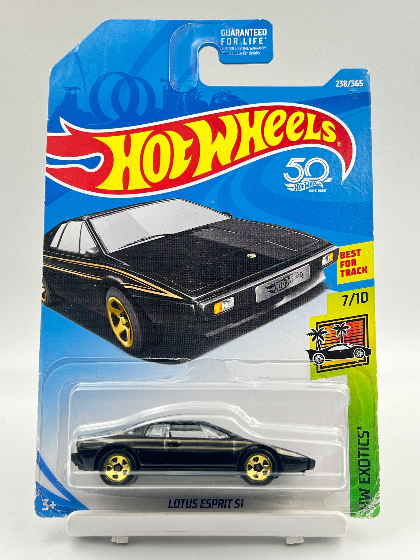 IMPORTED - HOT WHEELS - LOTUS ESPIRIT S1 - BLACK - 6C