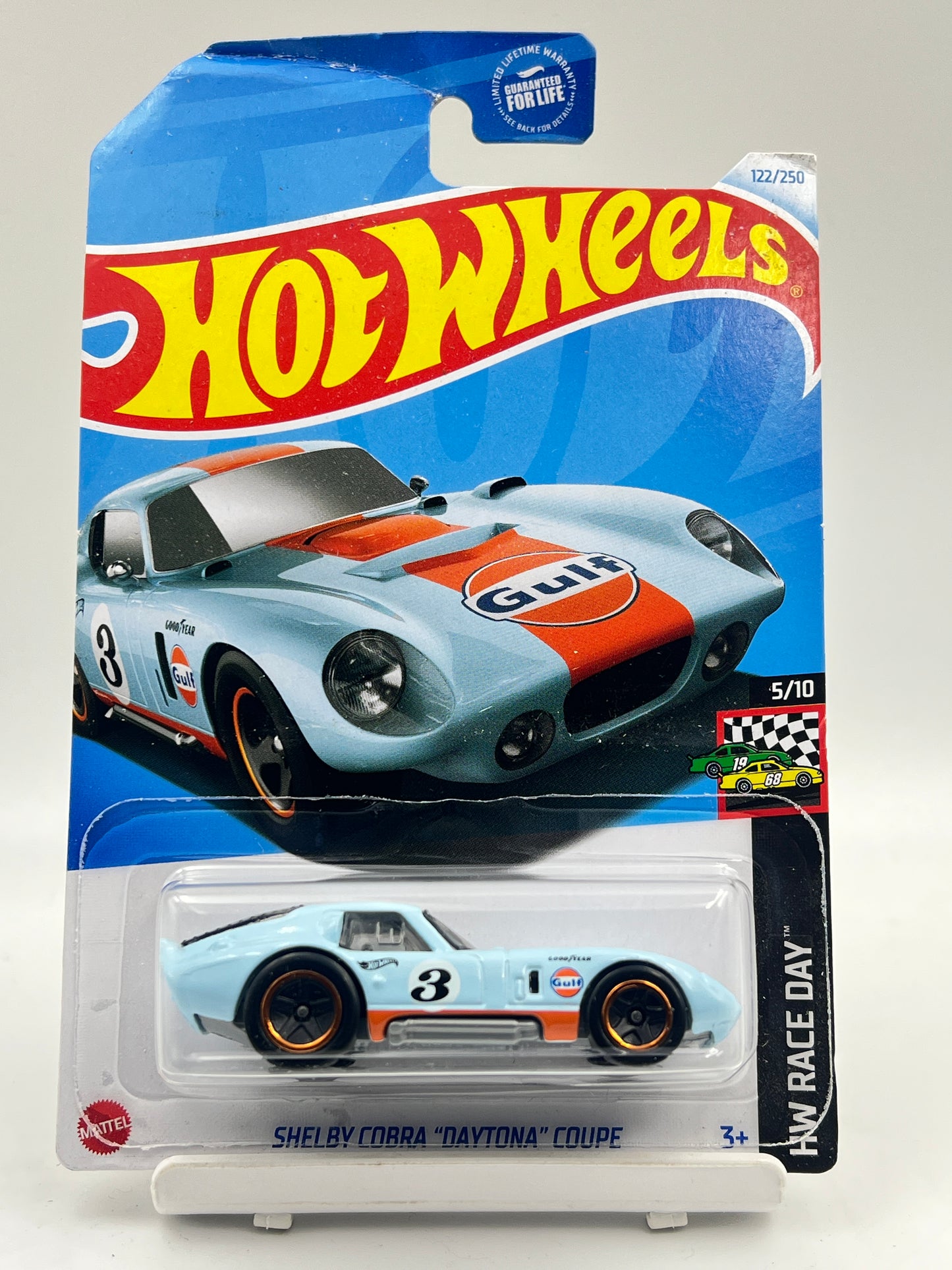 ( CARD AS IN PIC ) - SHELBY COBRA DAYTONA COUPE - GULF - 2A