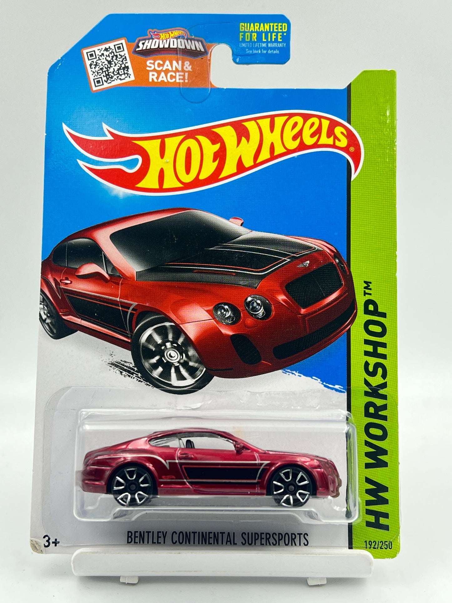 IMPORTED - HOT WHEELS - BENTLEY CONTINENTAL SUPERSPORTS - RED - 6C