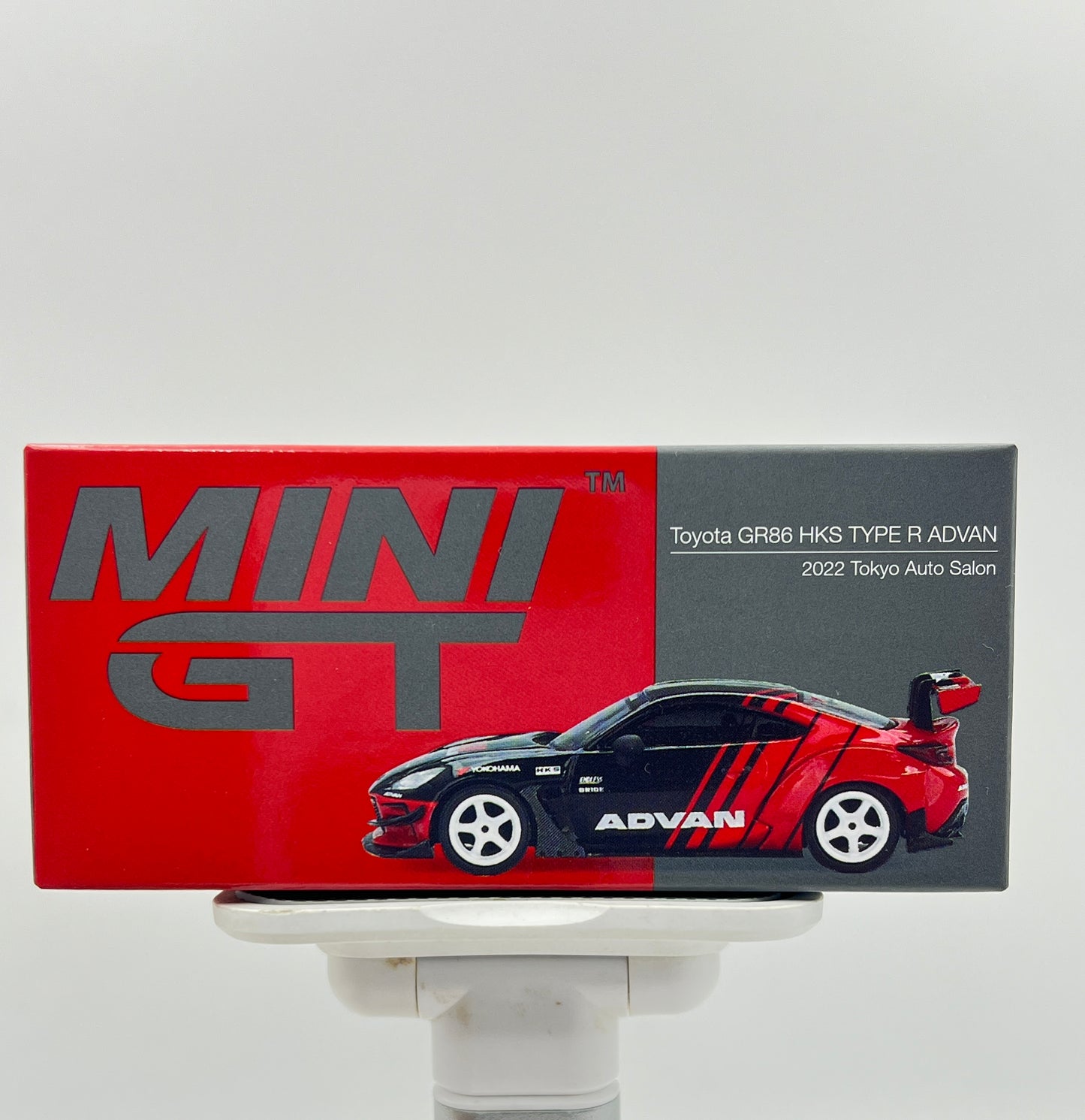MINI GT - UNSEALED -#956 TOYOTA GR86 HKS TYPE R ADVAN