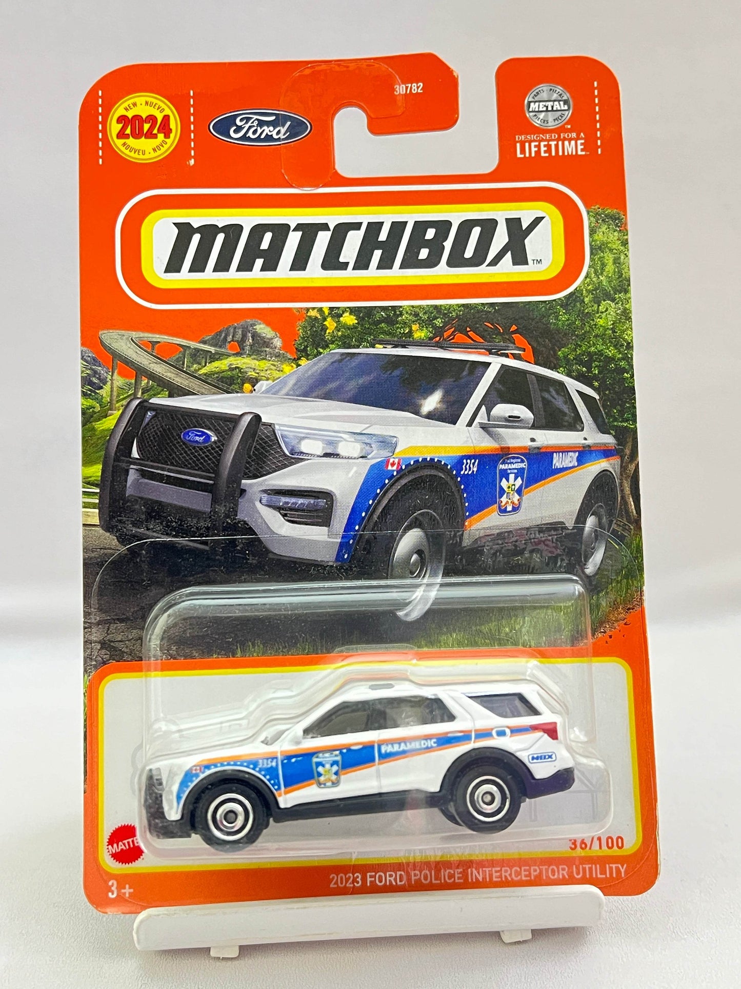 MATCHBOX - 2023 FORD POLICE INTERCEPTOR UTILITY - ZX2 - Its Fun
