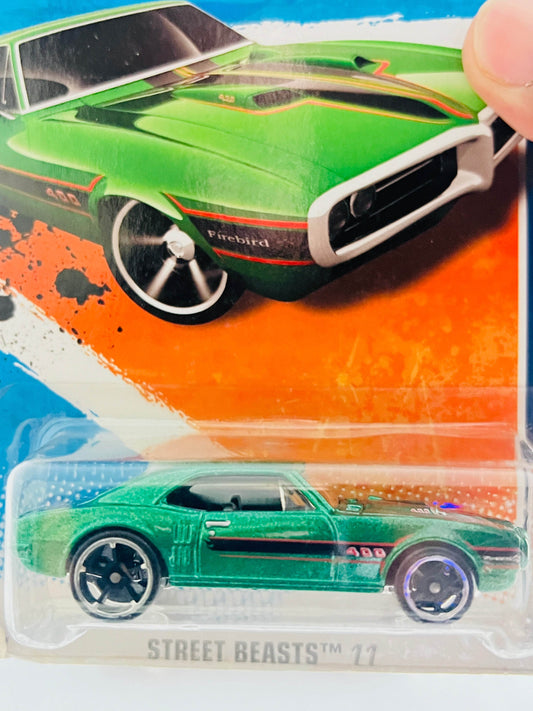 67 PONTIAC FIREBIRD 400 - GREEN - SHINY AND GLITTERING FULL METAL - 3B - Its Fun