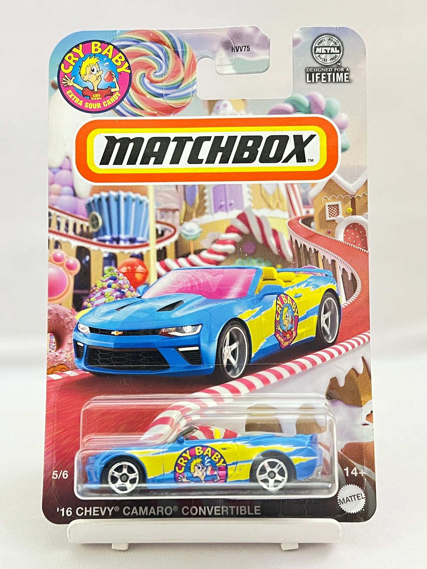 MATCHBOX - 16 CHEVY CAMARO CONVERTIBLE - ZX5
