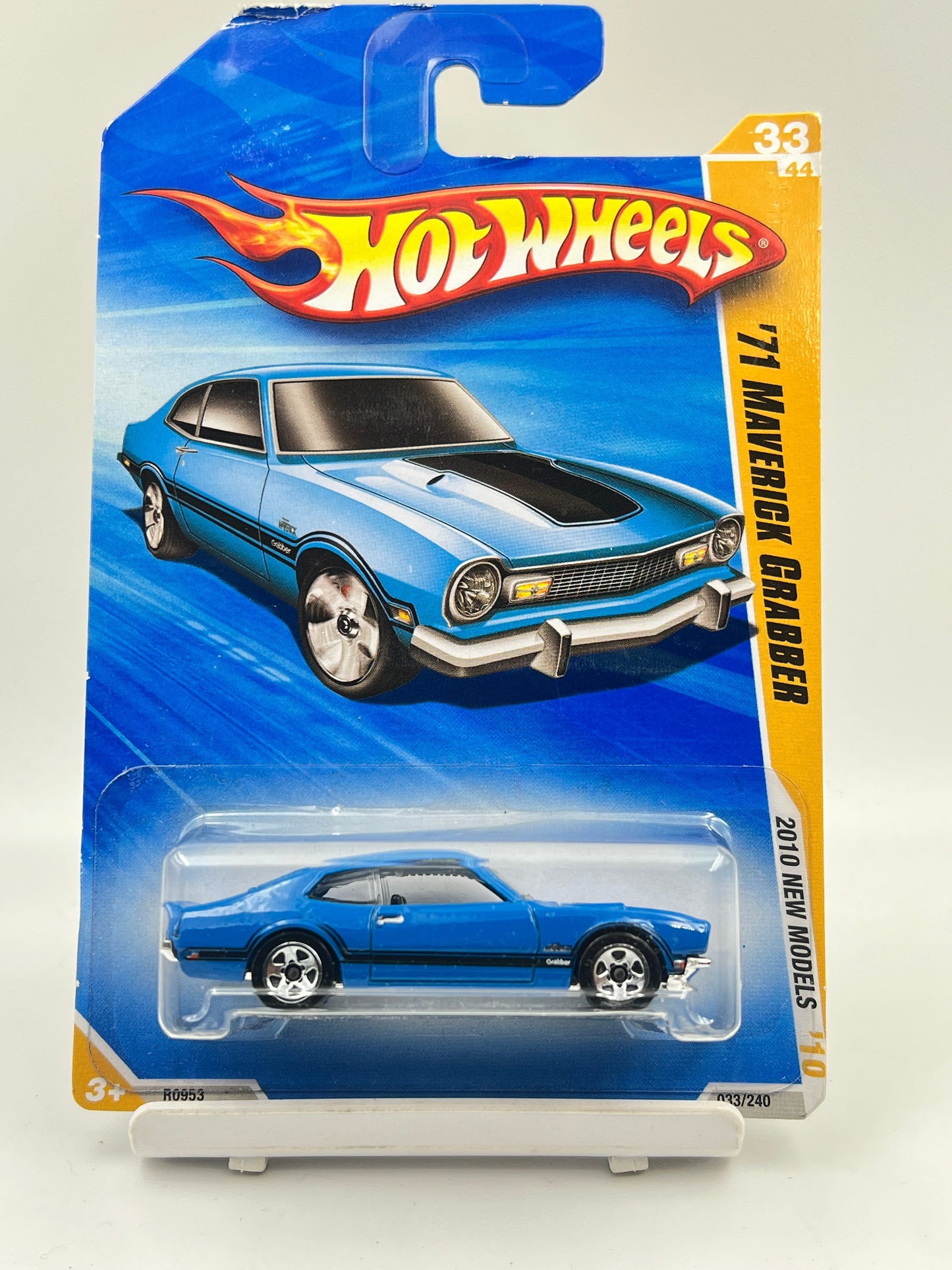 IMPORTED - HOT WHEELS - 71 MAVERICK GRABBER - BLUE - 6C
