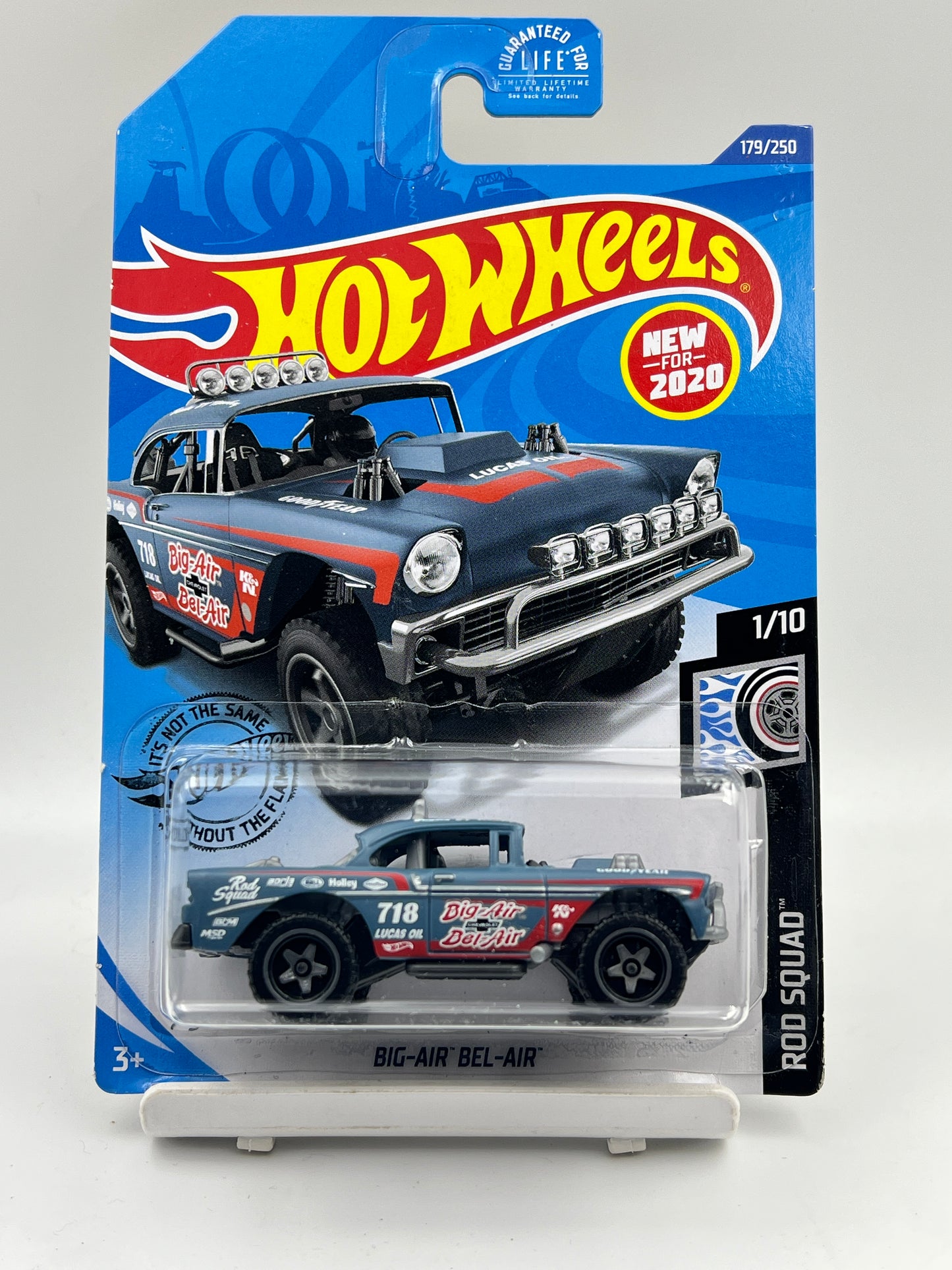 IMPORTED - HOT WHEELS - BIG AIR BEL AIR - ROD SQUAD -GREY - 7B