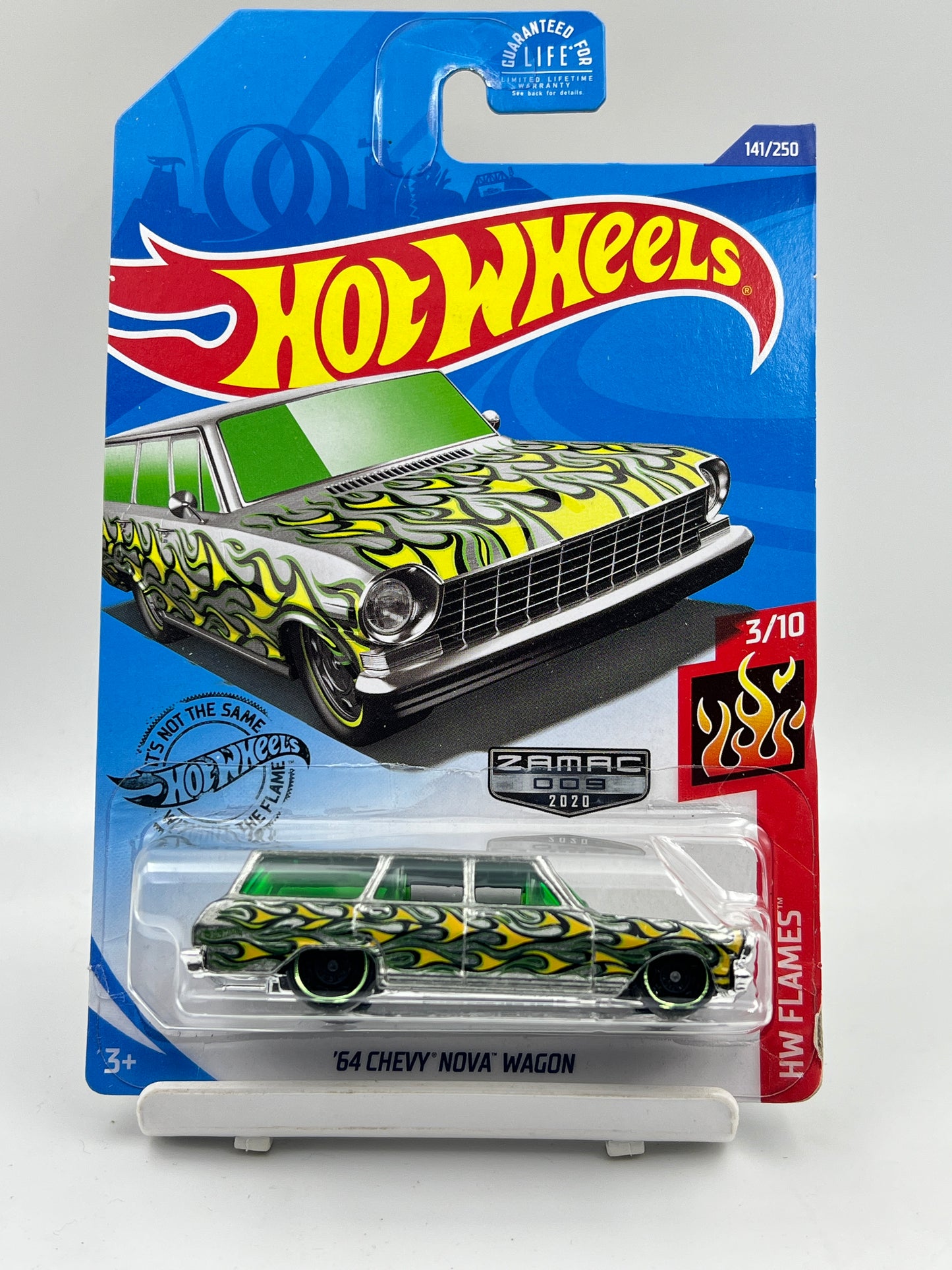 IMPORTED - HOT WHEELS - ZAMAC - 64 CHEVY NOVA WAGON - 7B