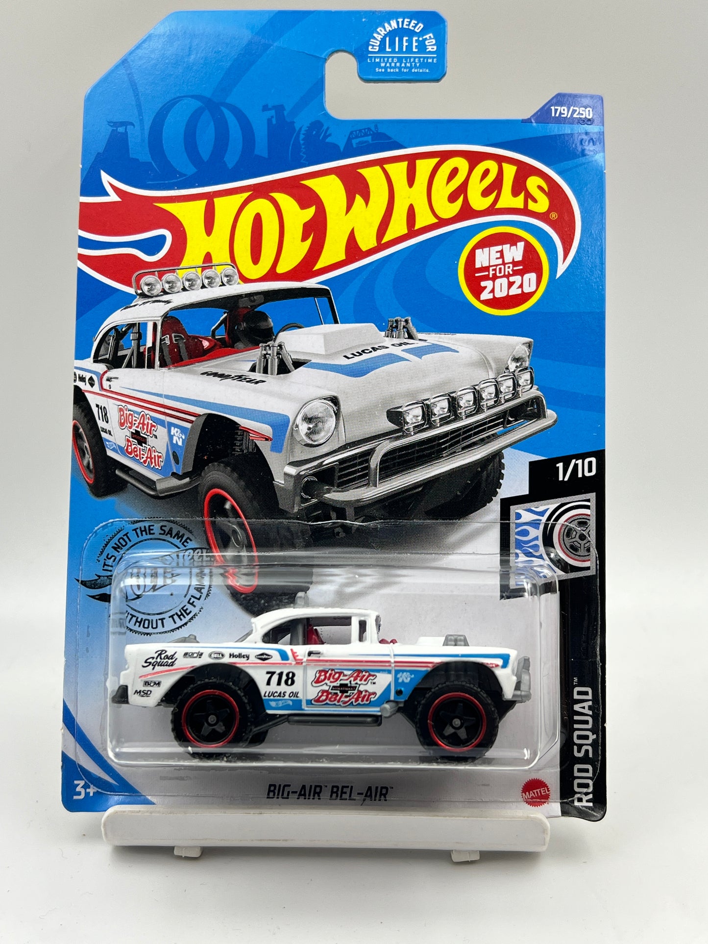 IMPORTED - HOT WHEELS - BIG AIR BEL AIR - WHITE - 7A