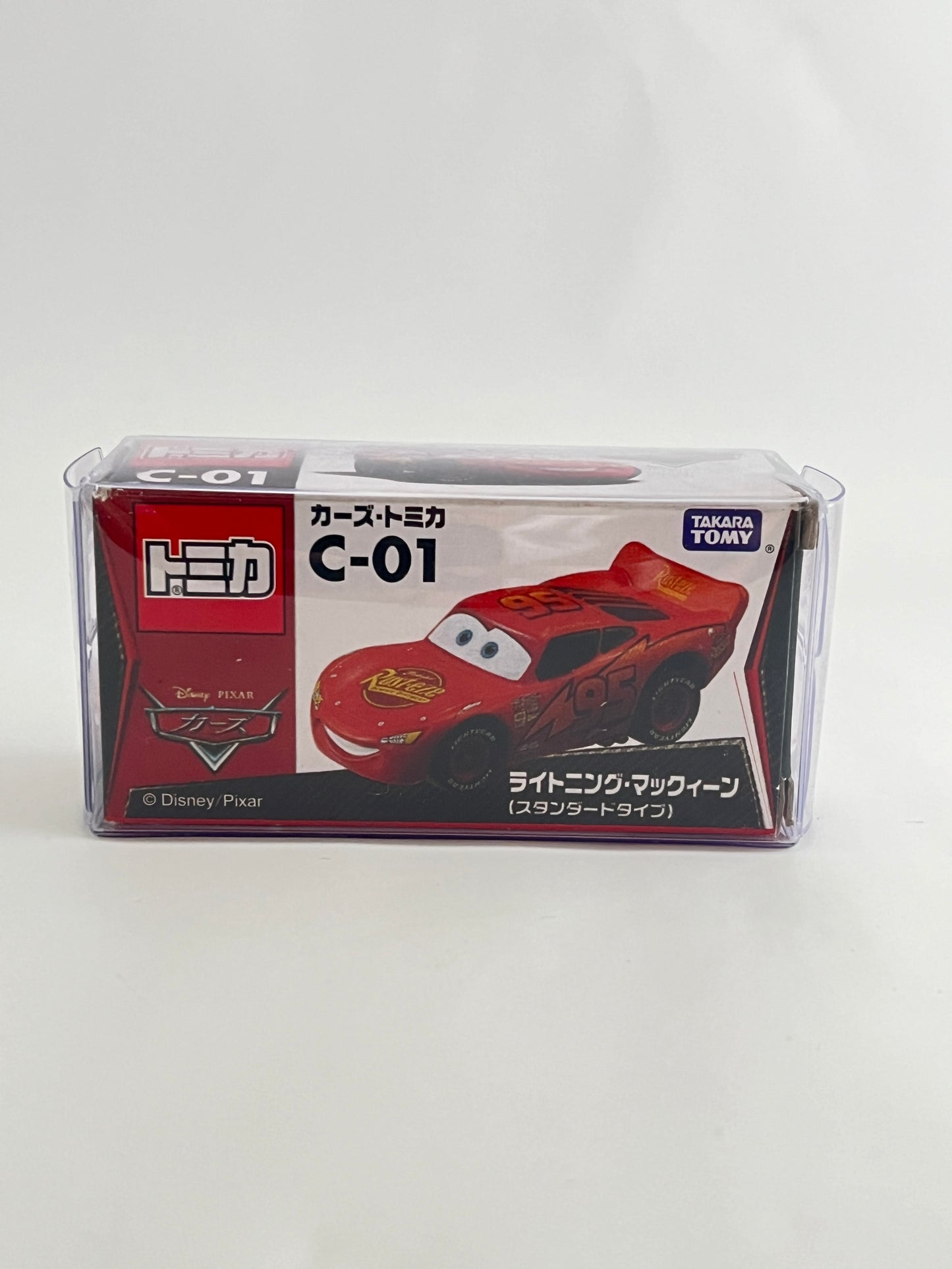 TOMICA - DISNEY CARS - LIGHTNING MCQUEEN - WITH FREE OUTER BOX PROTECTOR