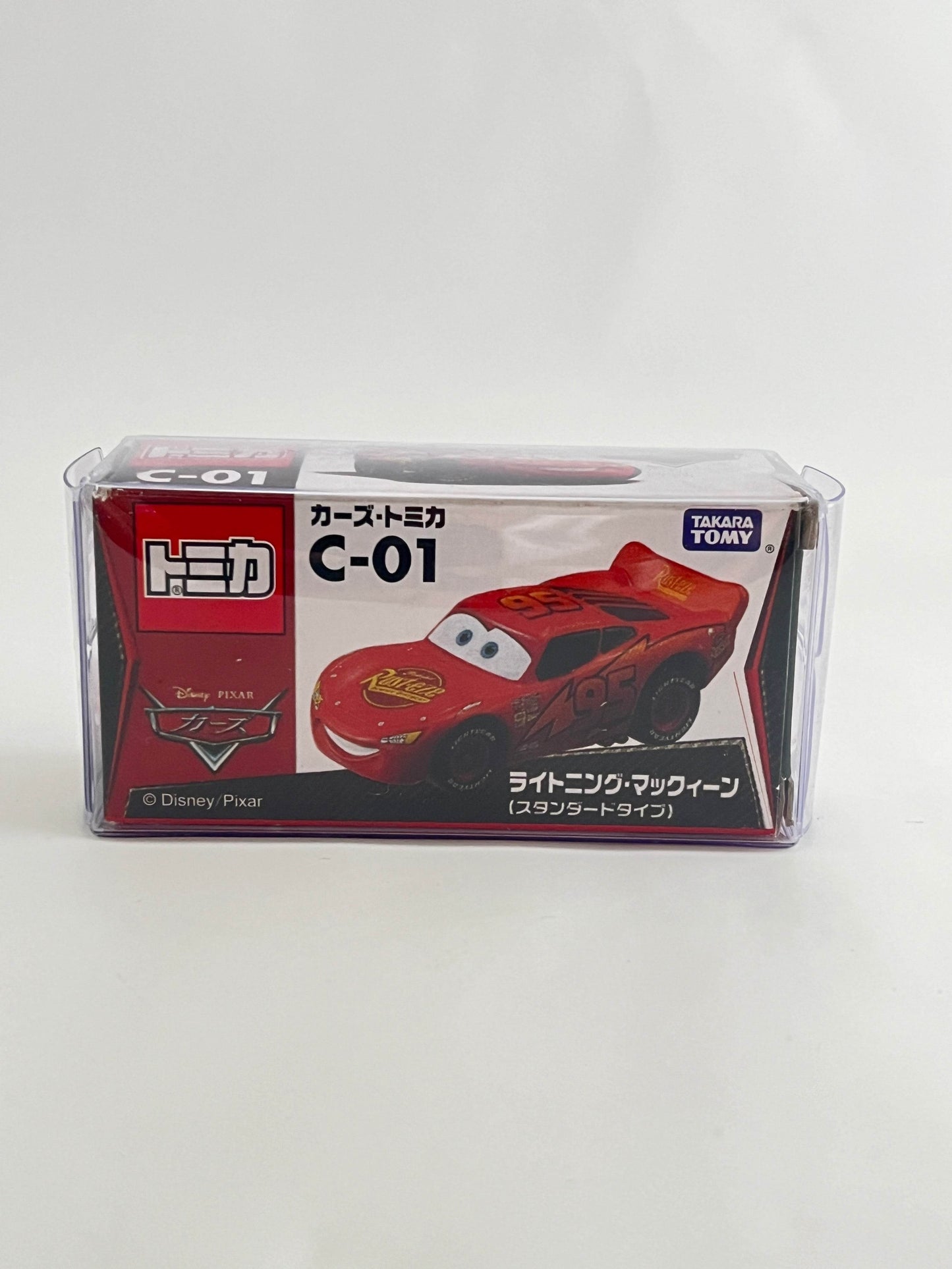 TOMICA - DISNEY CARS - LIGHTNING MCQUEEN - WITH FREE OUTER BOX PROTECTOR - Its Fun