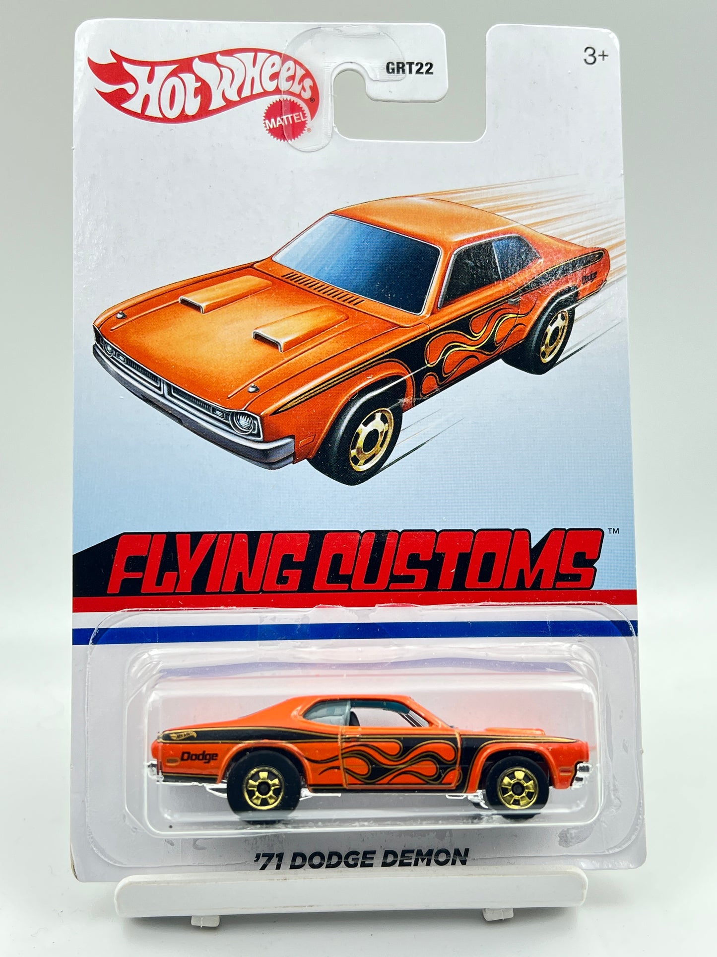 IMPORTED - HOT WHEELS - FLYING CUSTOMS - 71 DODGE DEMON - 9B