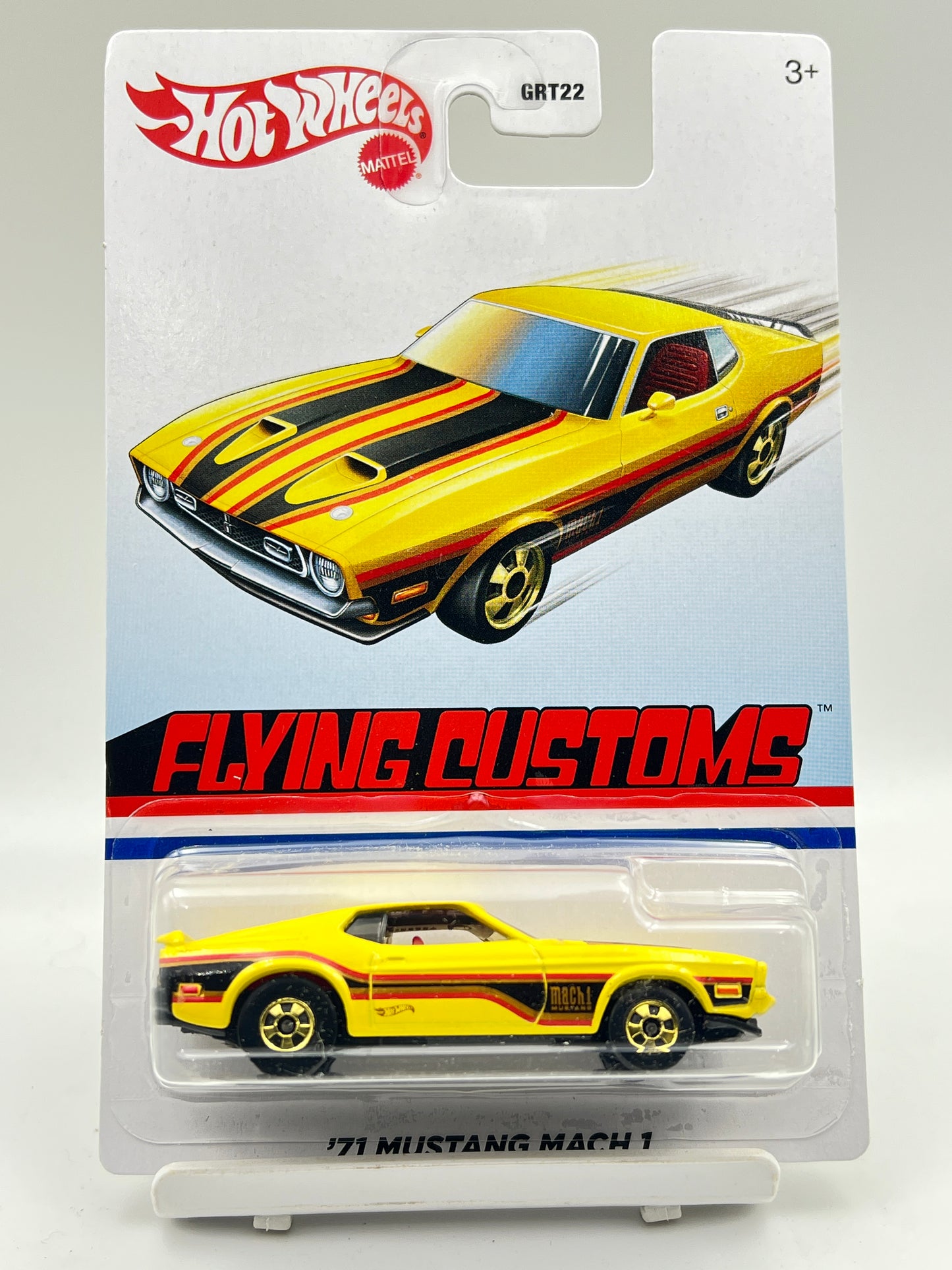 IMPORTED - HOT WHEELS - FLYING CUSTOMS - 71 MUSTANG MACH 1 - 9B