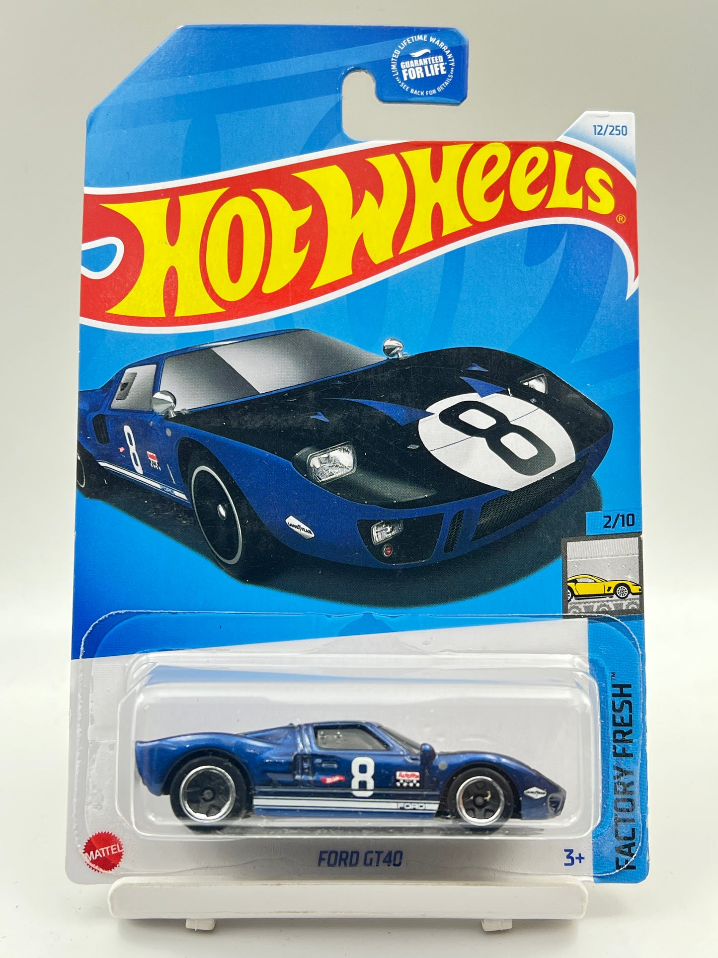 IMPORTED - HOT WHEELS - FORD GT40 DARK BLUE - 9C