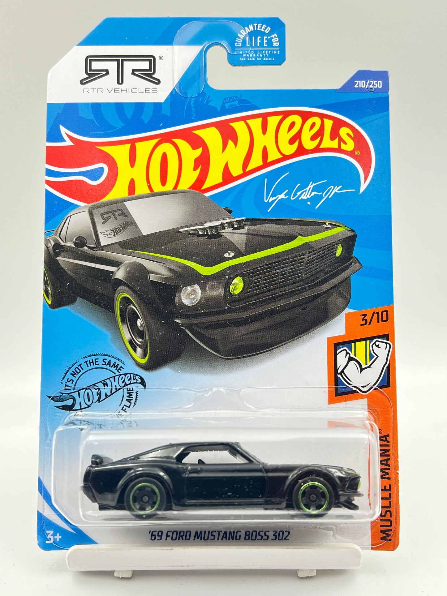IMPORTED - HOT WHEELS - 69 FORD MUSTANG BOSS 302 - 2A