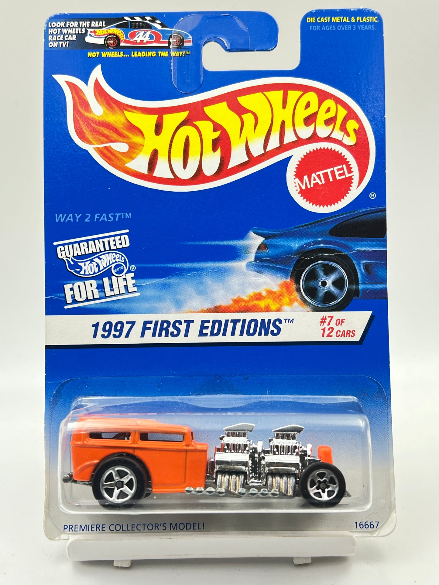 MILD CREASE - IMPORTED - HOT WHEELS - WAY 2 FAST - 1H